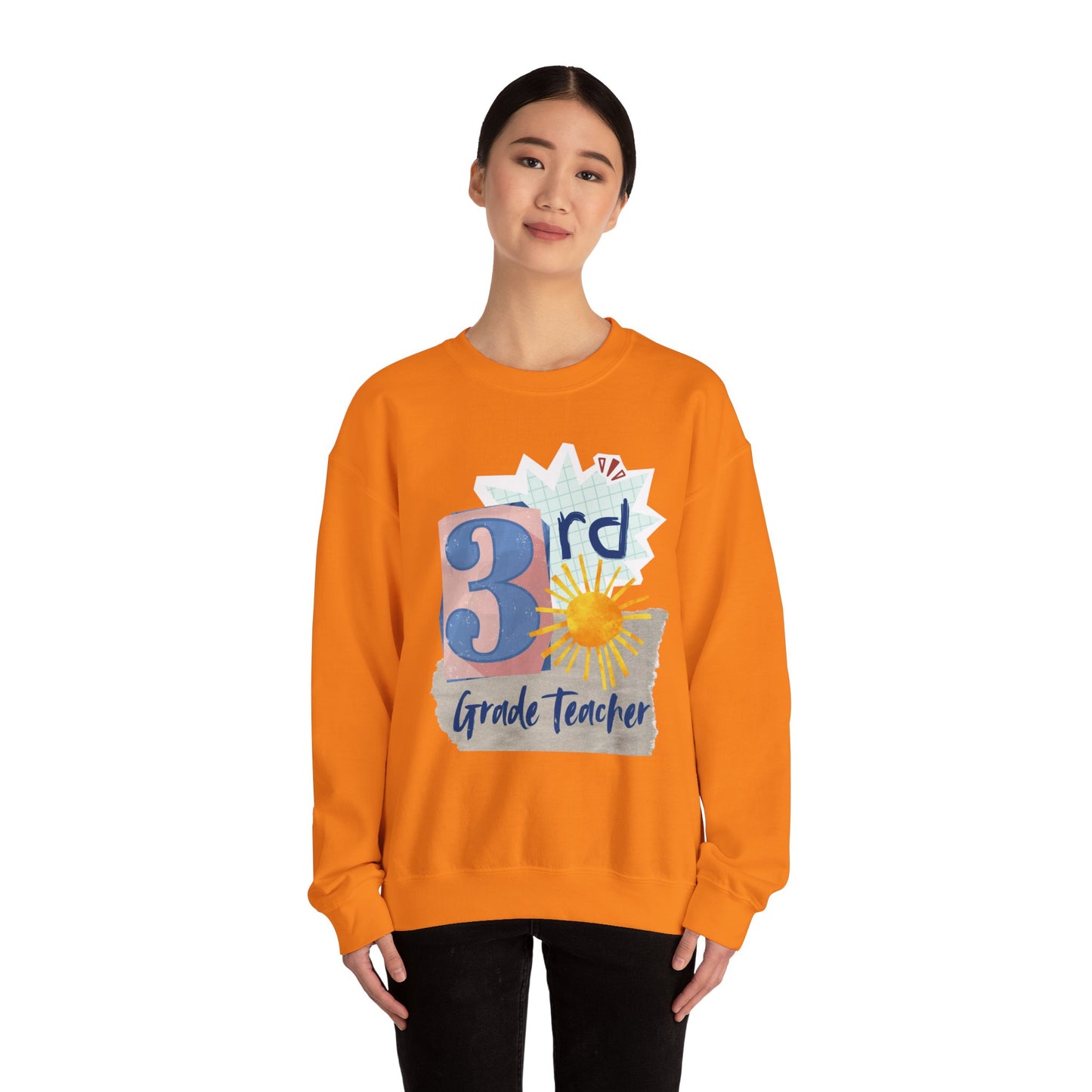 Grade Level Collage Hoodies: 3rd Grade