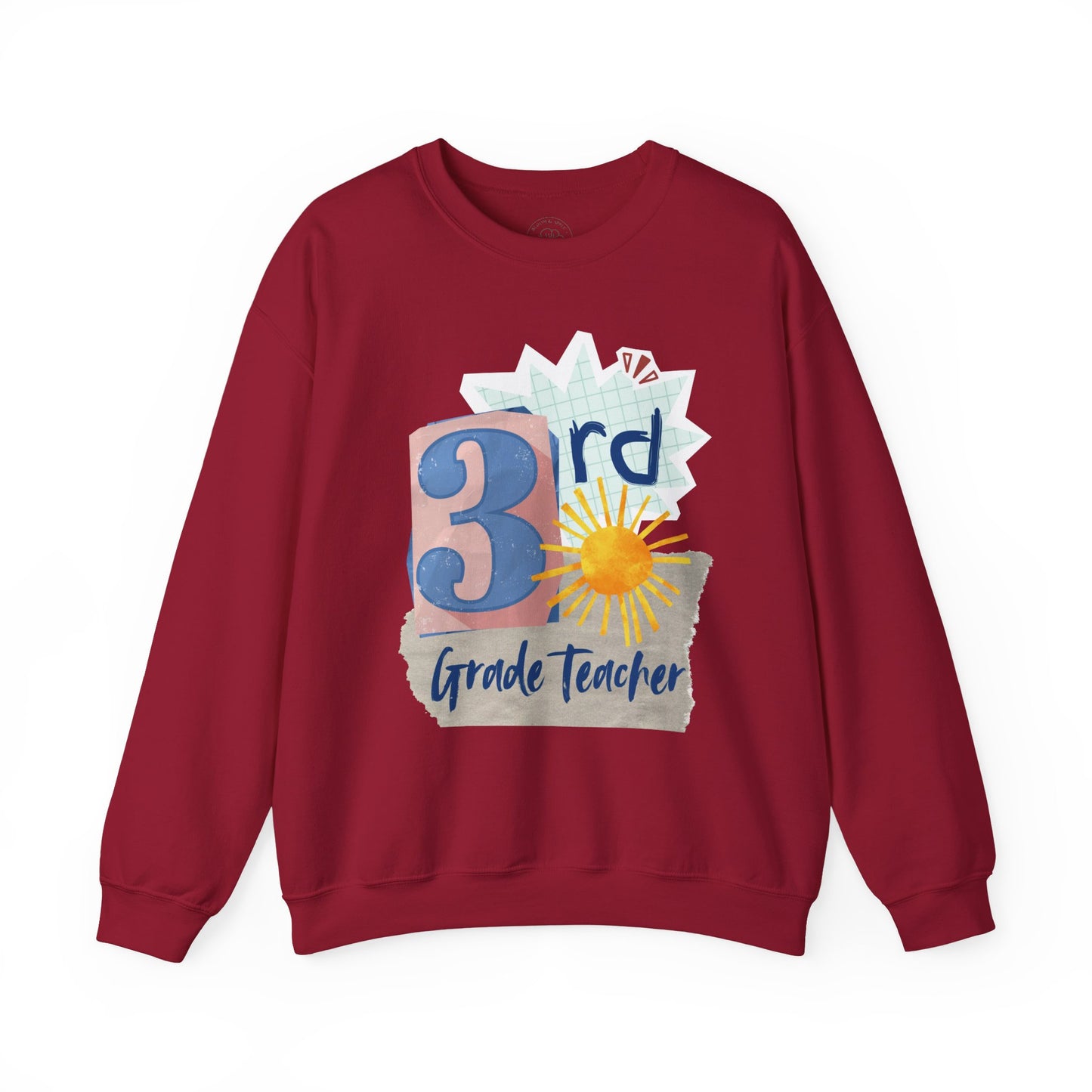 Grade Level Collage Hoodies: 3rd Grade