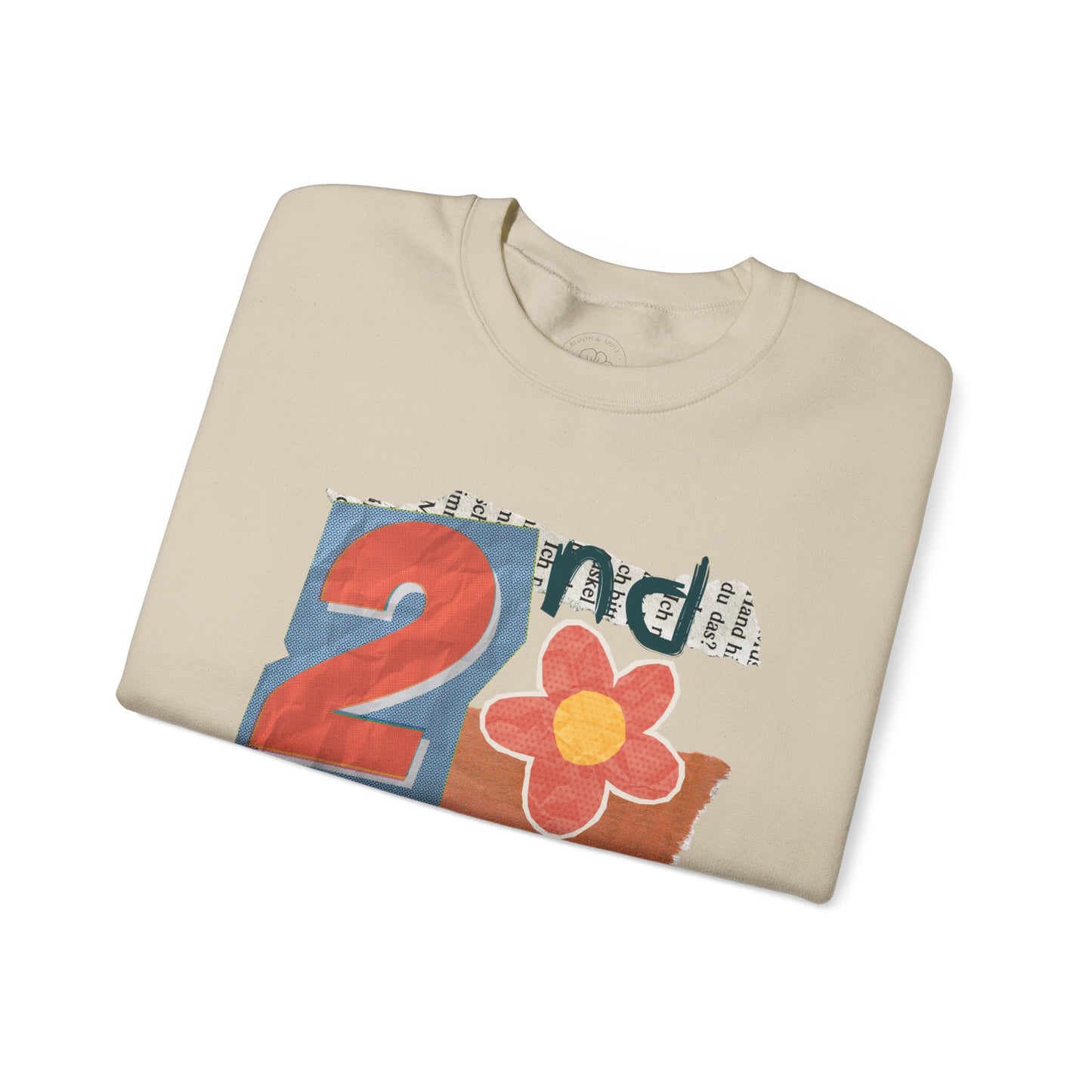 Grade Level Collage Hoodies: 2nd