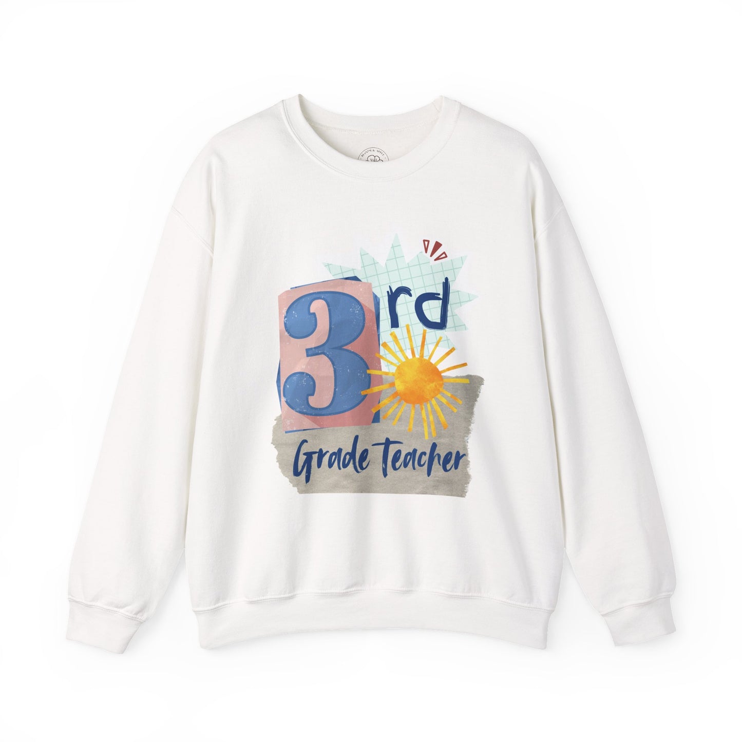 Grade Level Collage Hoodies: 3rd Grade