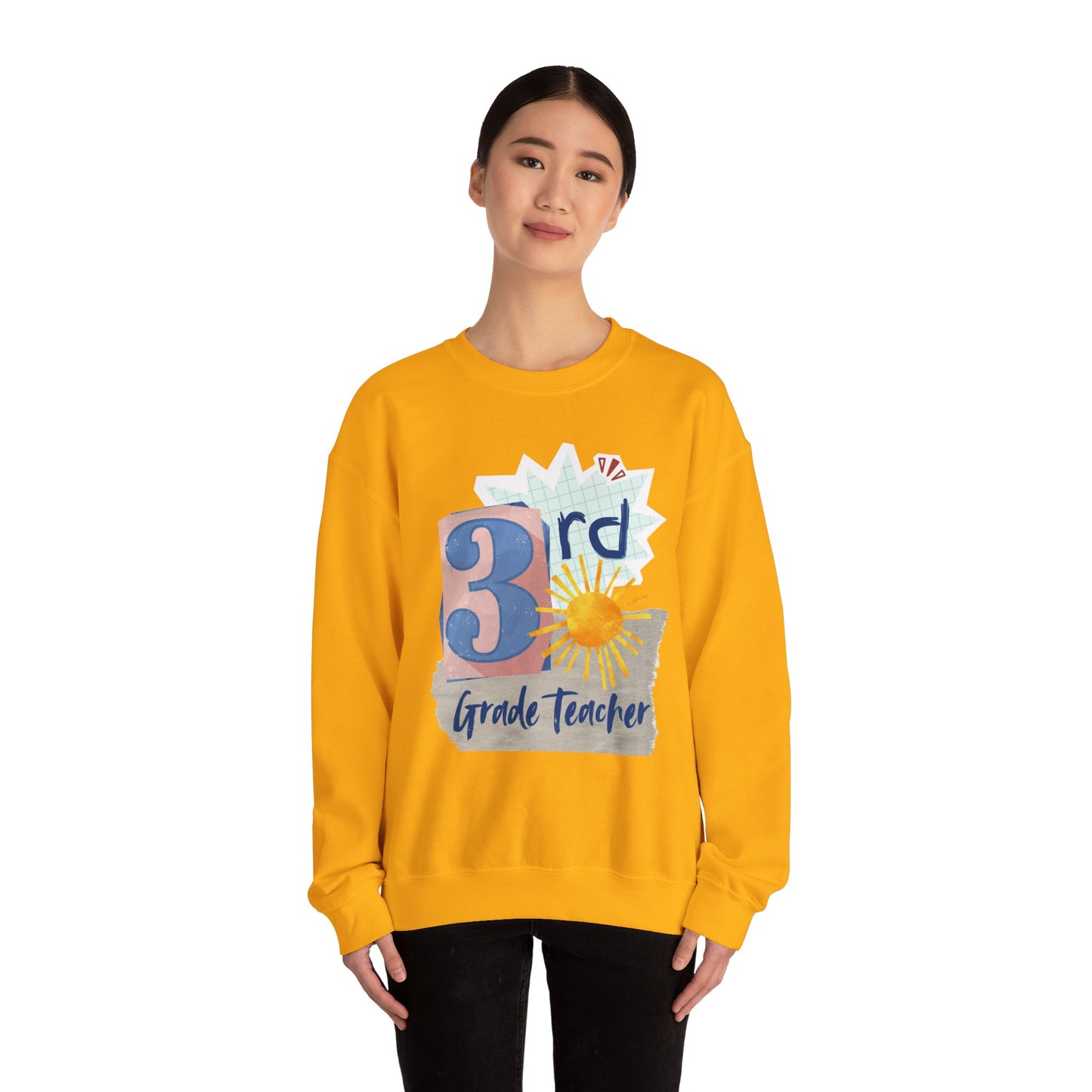 Grade Level Collage Hoodies: 3rd Grade
