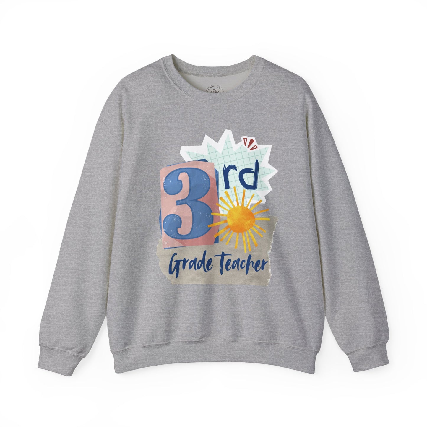 Grade Level Collage Hoodies: 3rd Grade