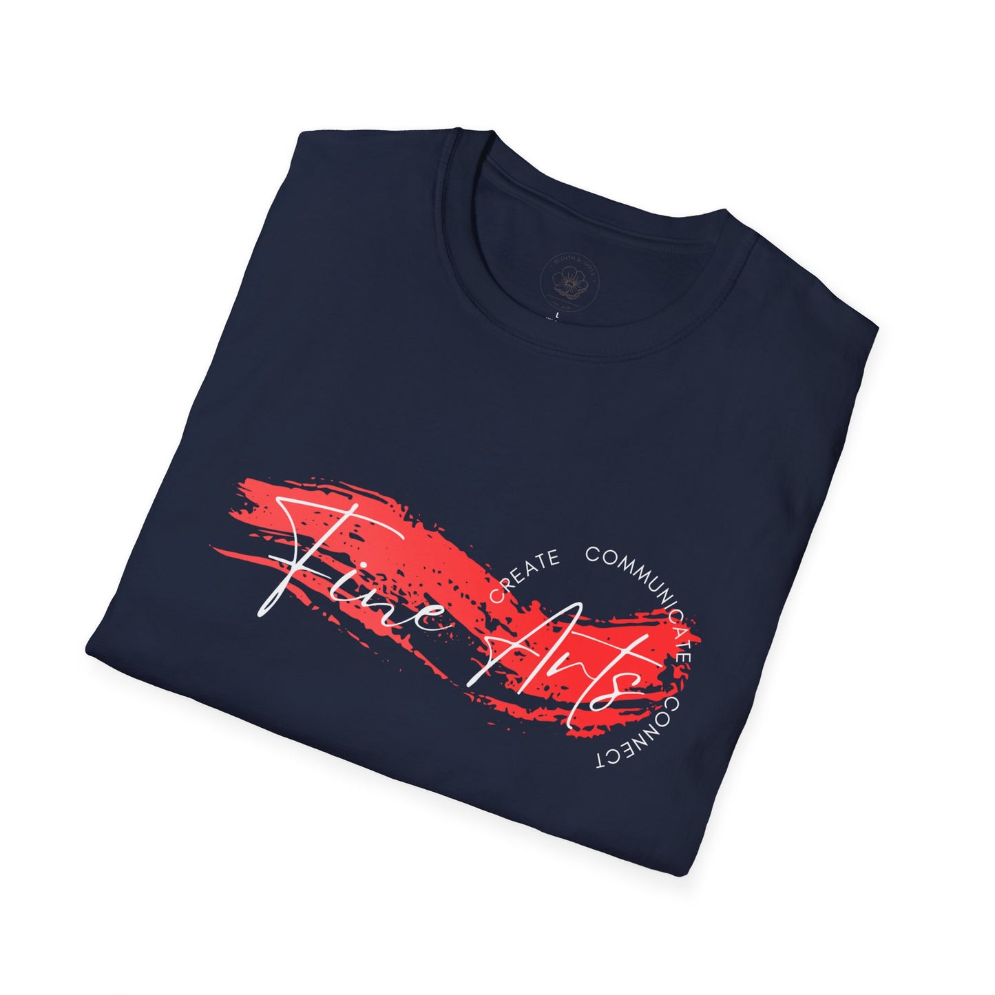 Red Fine Arts Unisex Softstyle T-Shirt