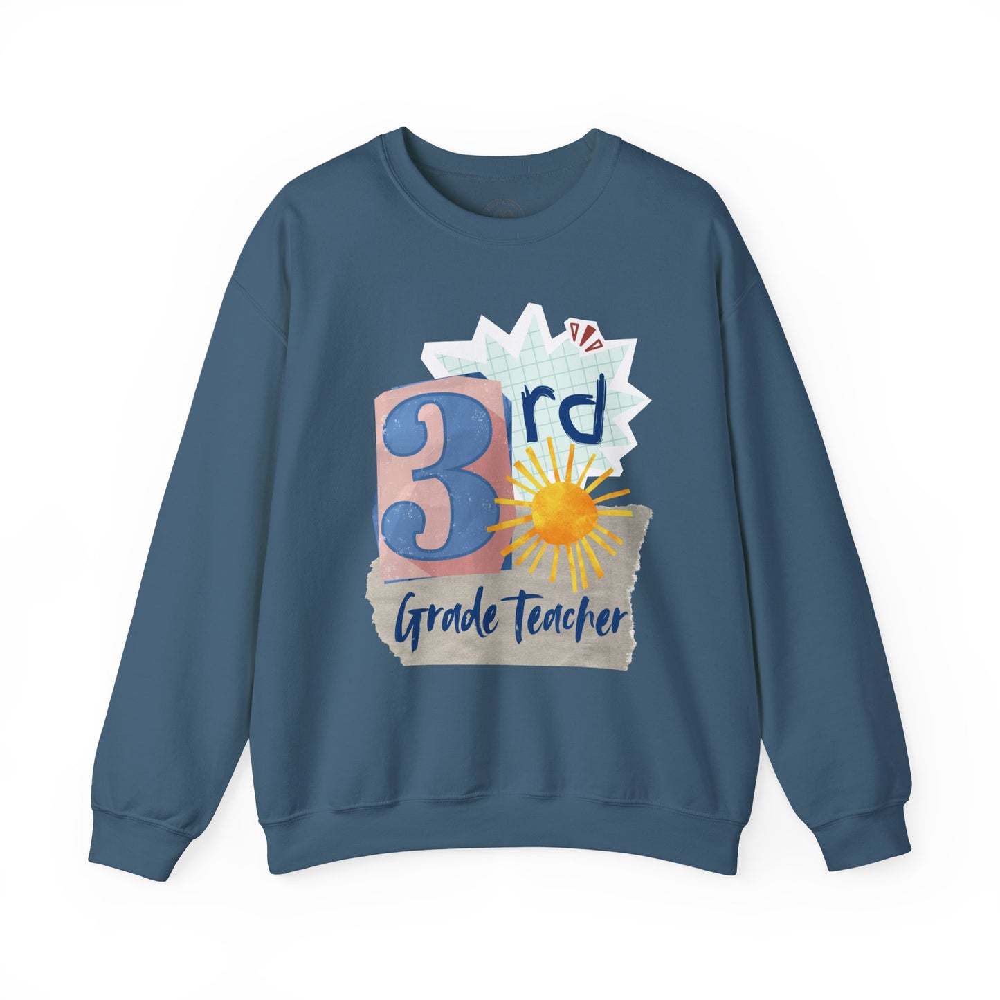 Grade Level Collage Hoodies: 3rd Grade