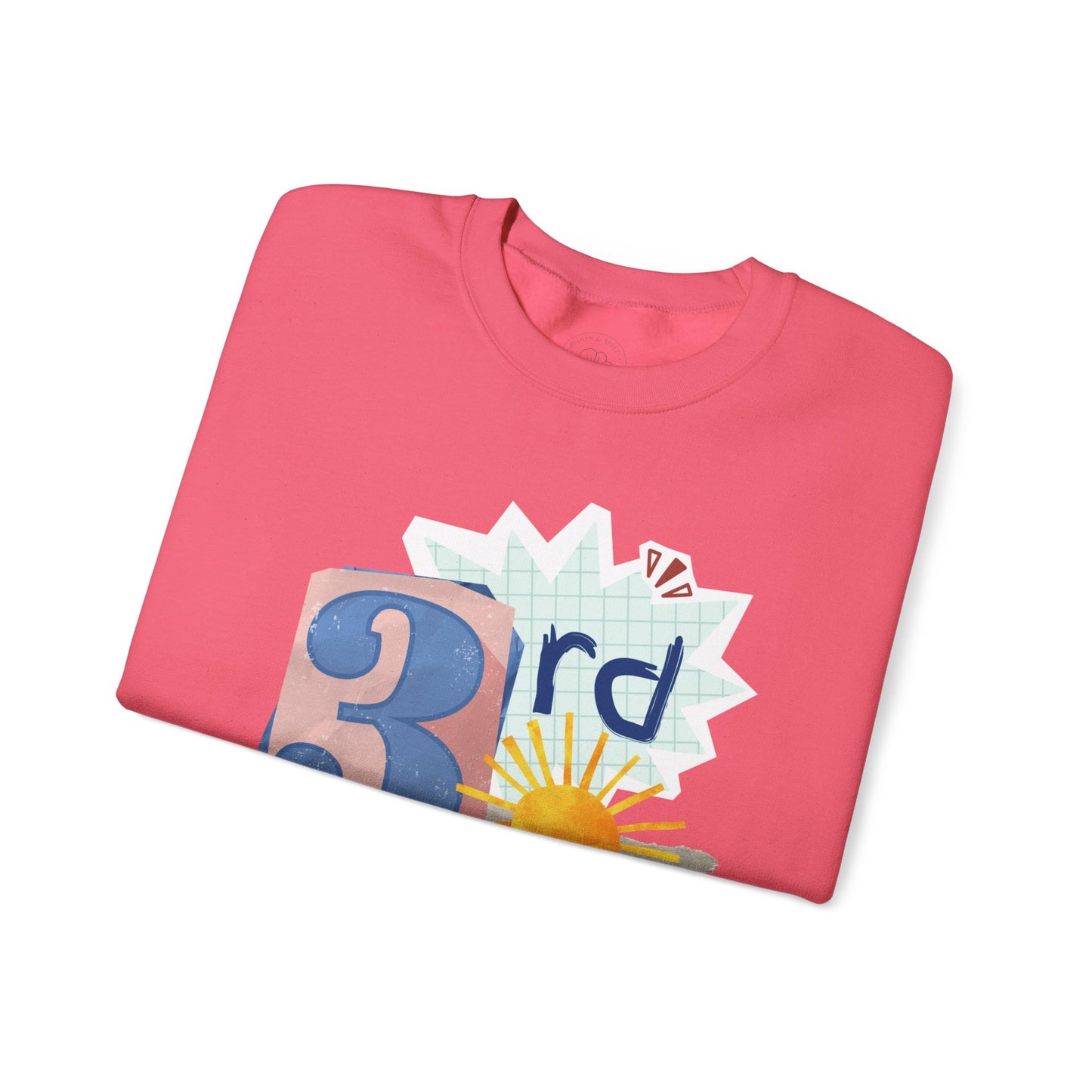 Grade Level Collage Hoodies: 3rd Grade