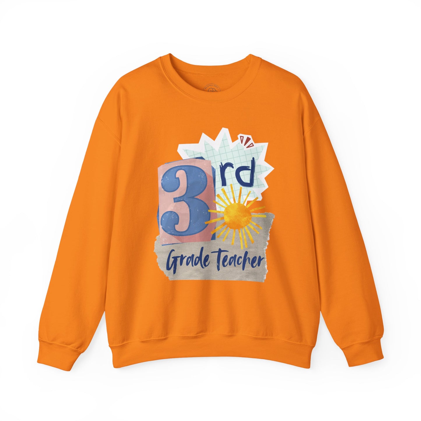 Grade Level Collage Hoodies: 3rd Grade