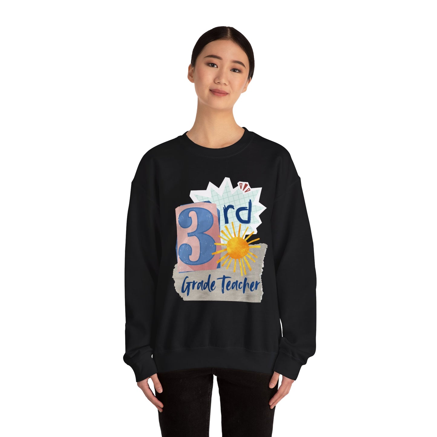 Grade Level Collage Hoodies: 3rd Grade