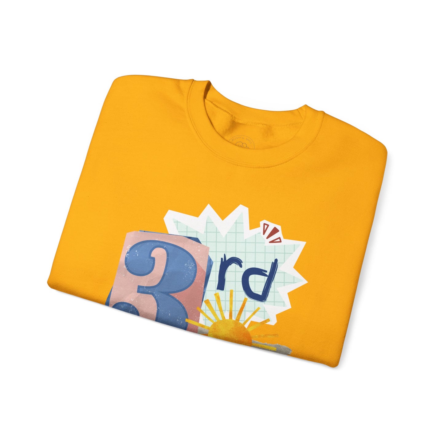 Grade Level Collage Hoodies: 3rd Grade