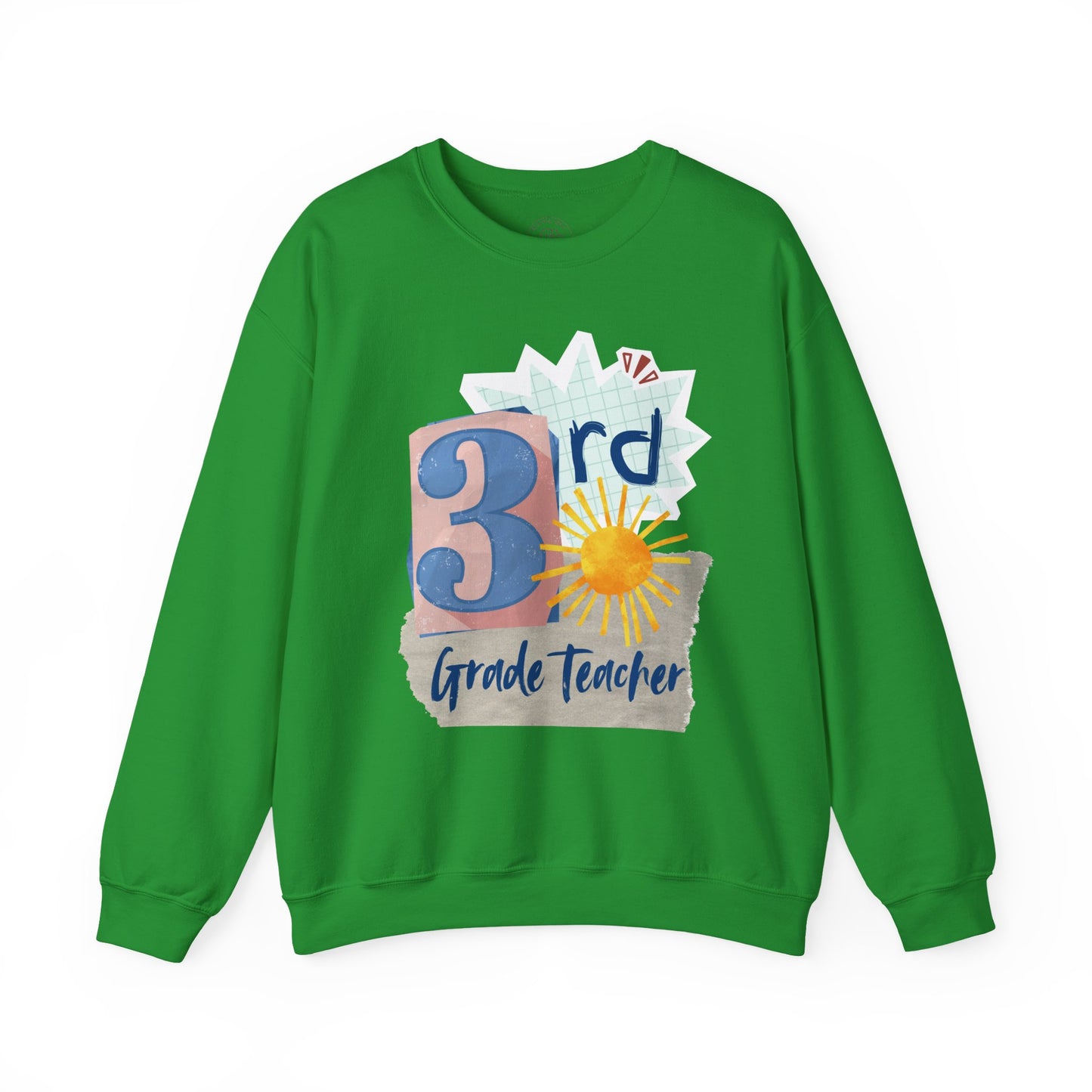 Grade Level Collage Hoodies: 3rd Grade