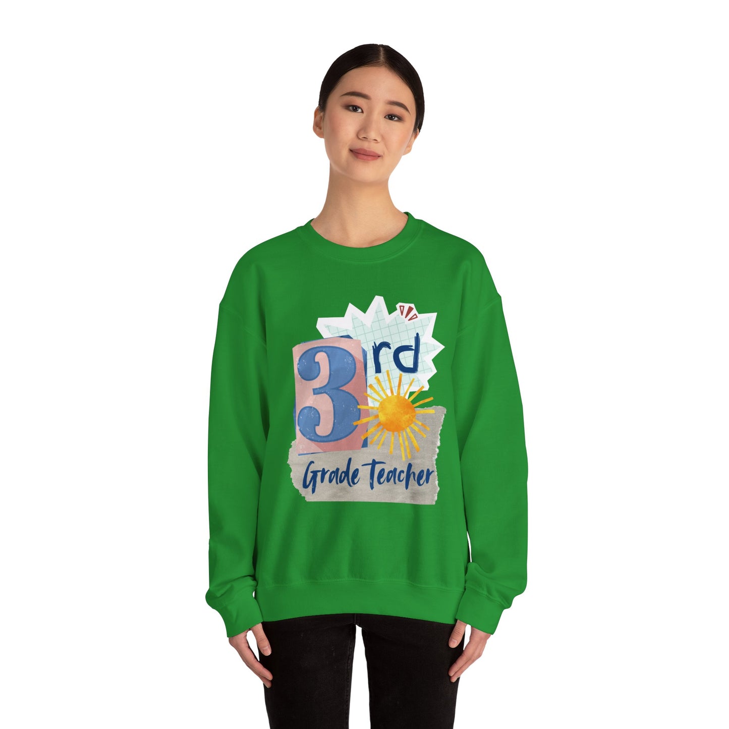 Grade Level Collage Hoodies: 3rd Grade