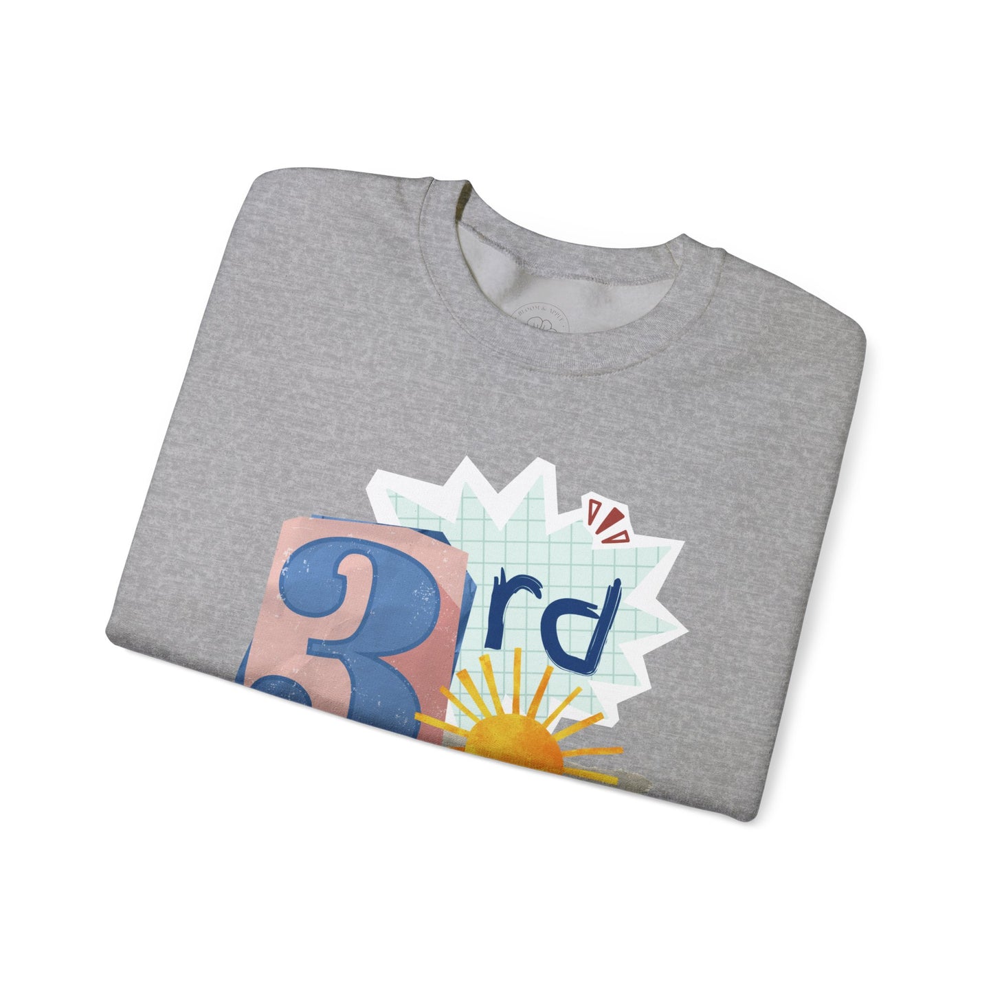 Grade Level Collage Hoodies: 3rd Grade