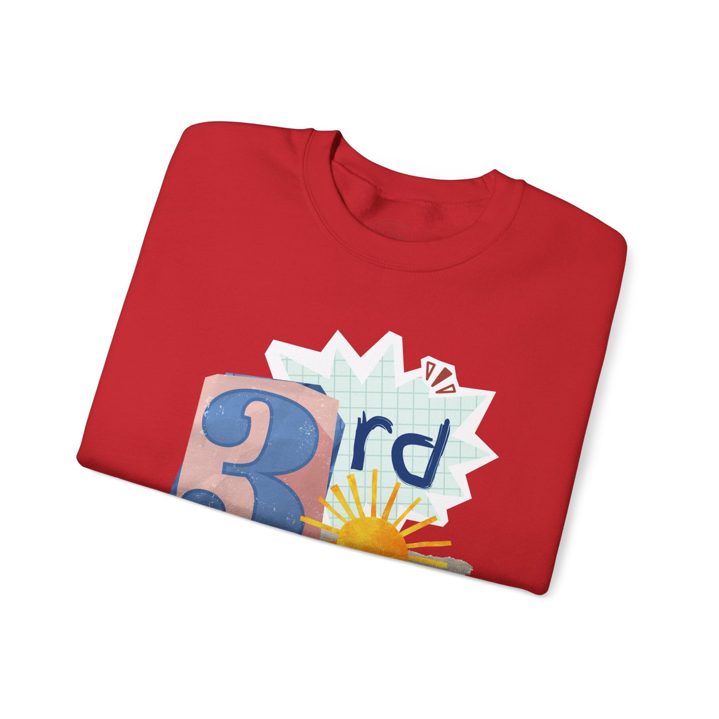 Grade Level Collage Hoodies: 3rd Grade