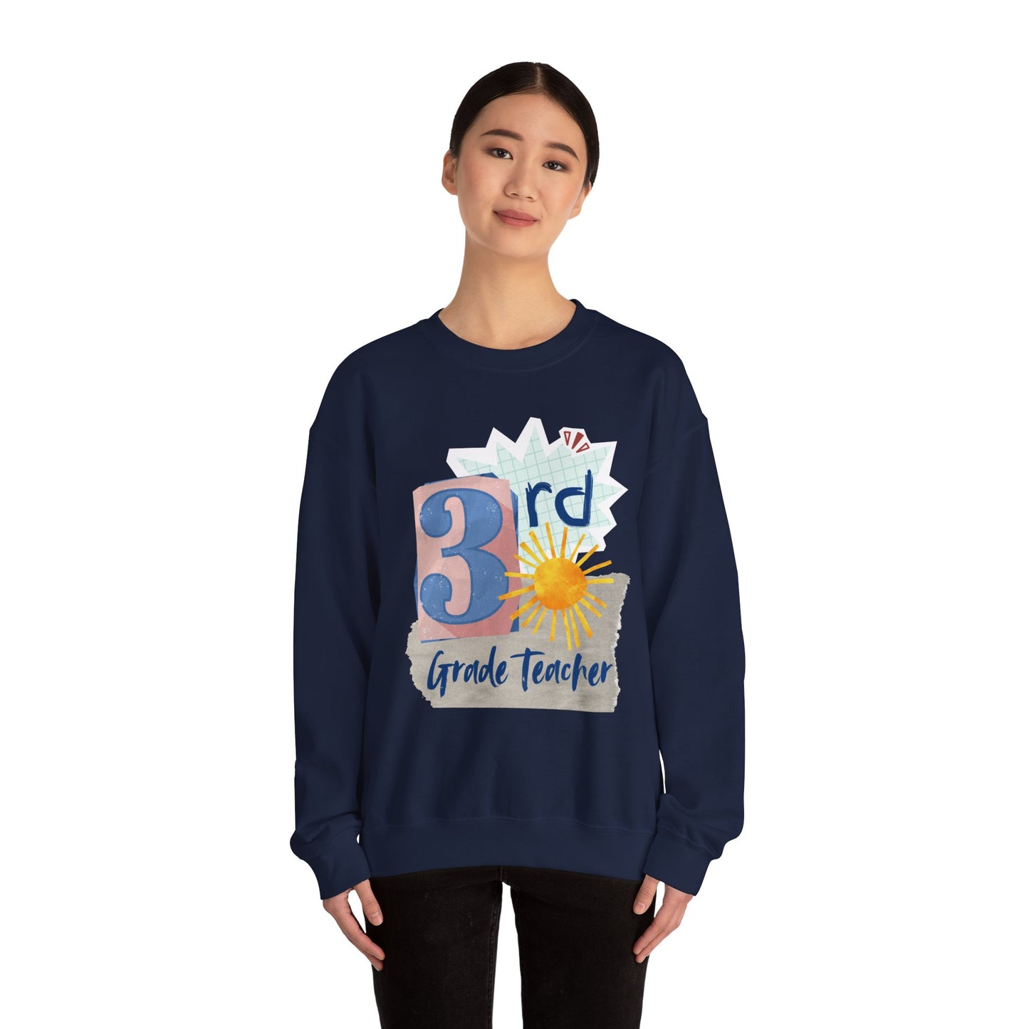 Grade Level Collage Hoodies: 3rd Grade