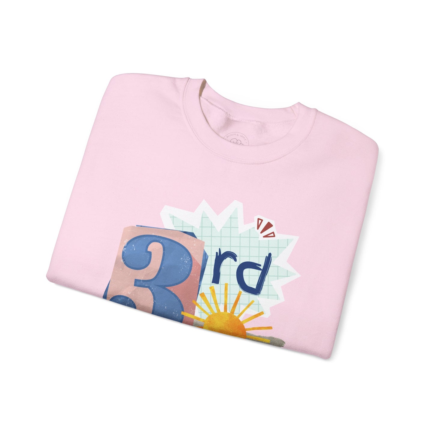 Grade Level Collage Hoodies: 3rd Grade