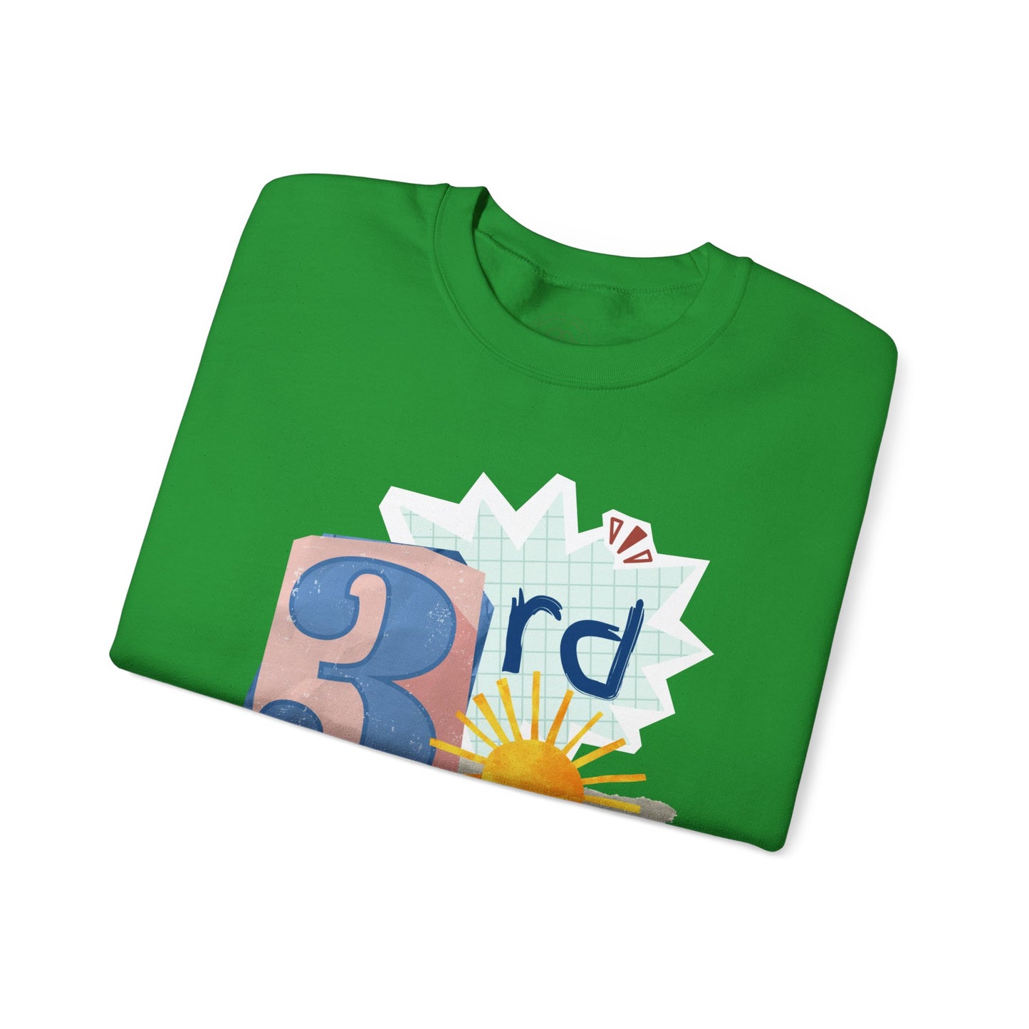 Grade Level Collage Hoodies: 3rd Grade