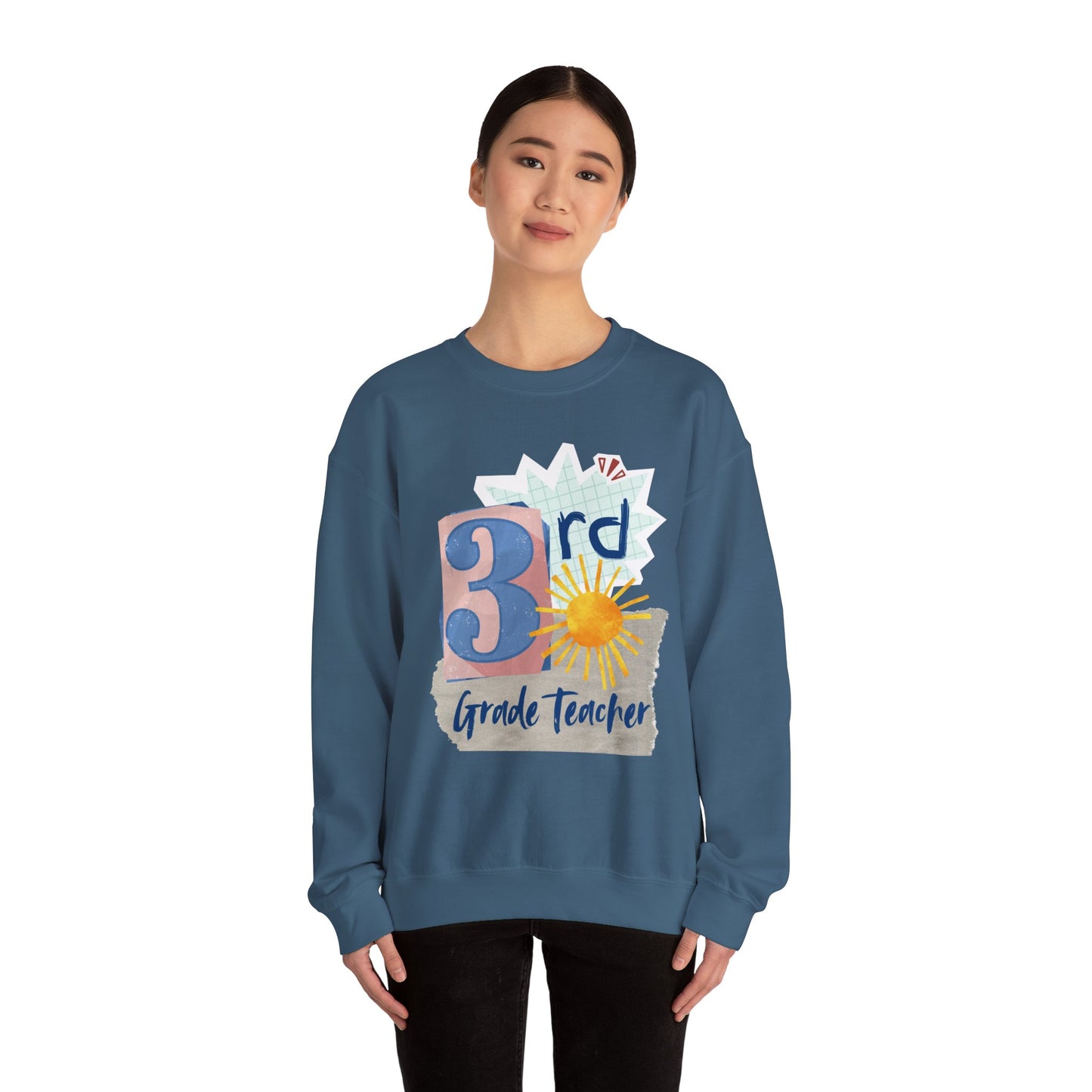 Grade Level Collage Hoodies: 3rd Grade