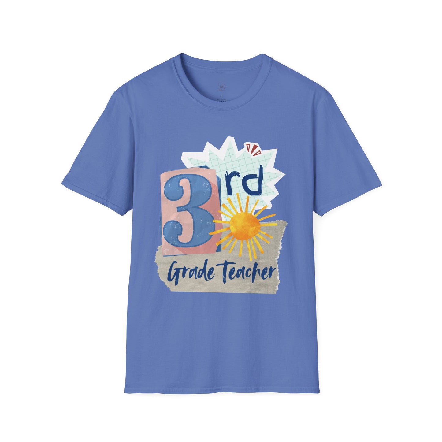 Grade Level Graphic Collage T-Shirt - 3rd Grade
