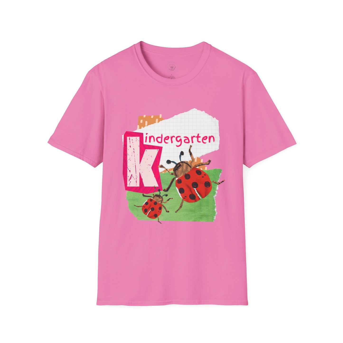 Grade Level Graphic Collage T-Shirt - Kindergarten