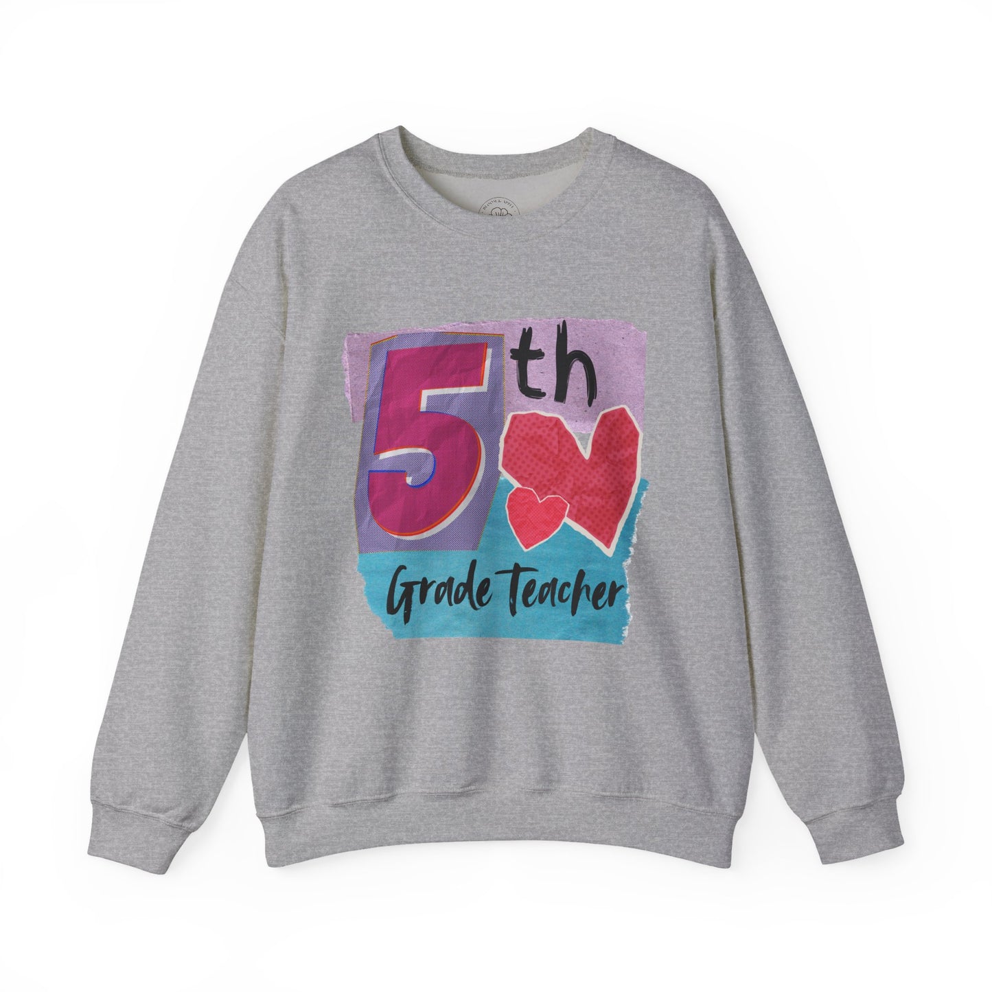 Grade Level Collage Hoodies: 5th Grade