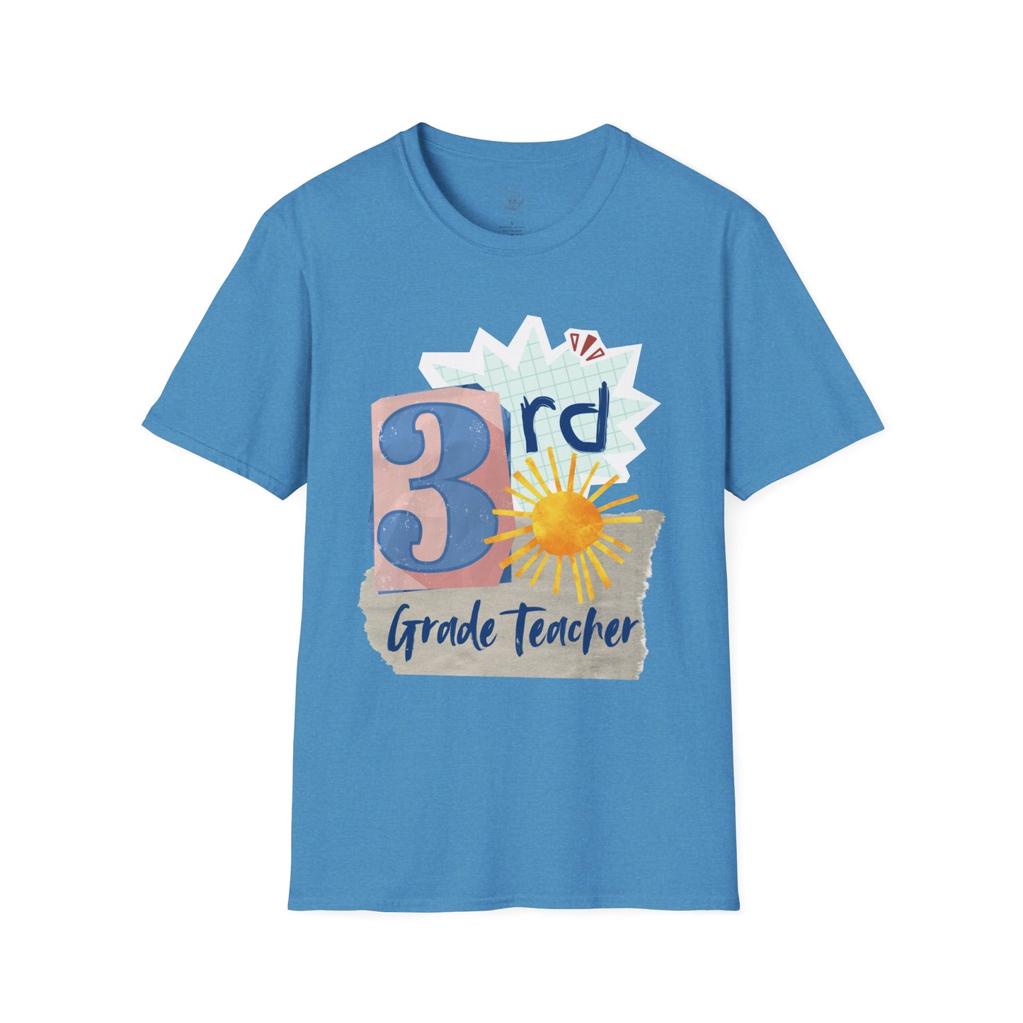 Grade Level Graphic Collage T-Shirt - 3rd Grade