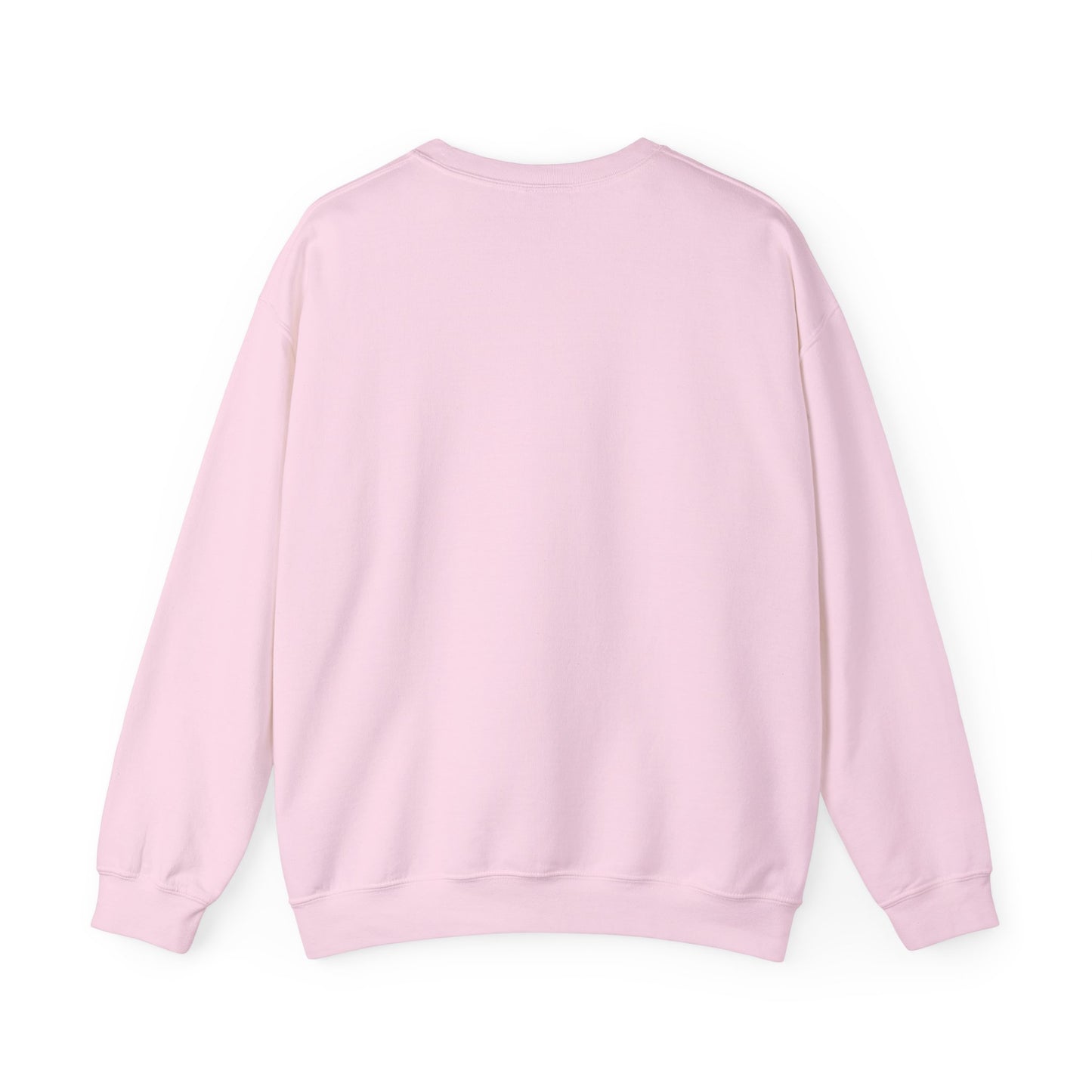Pink Teach with Love Crewneck Sweatshirt
