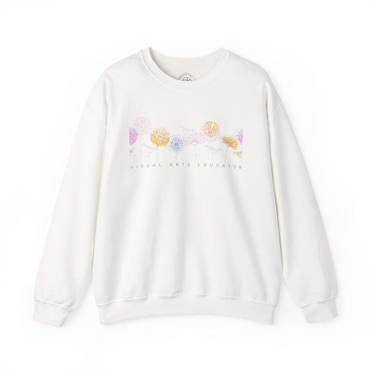 Visual Arts Educator Crewneck Sweatshirt