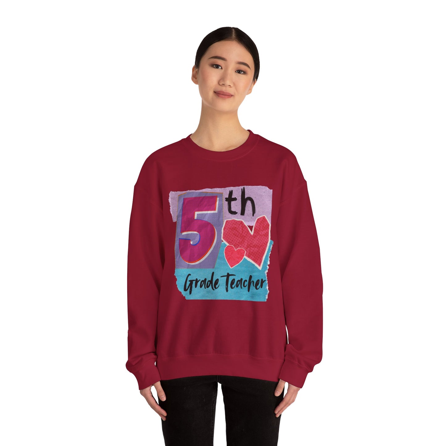 Grade Level Collage Hoodies: 5th Grade