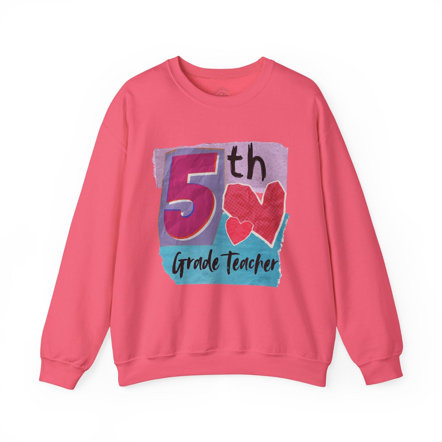 Grade Level Collage Hoodies: 5th Grade