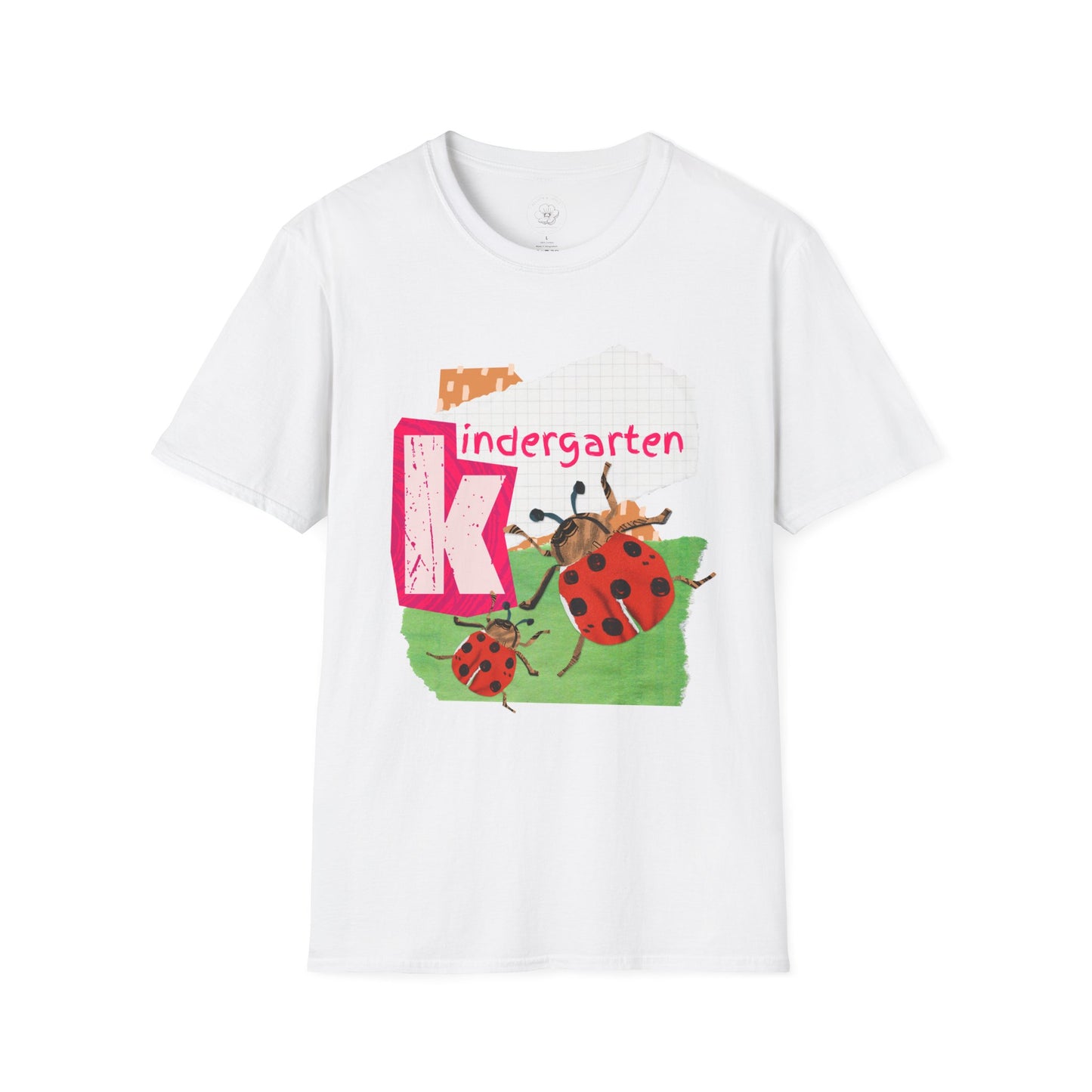 Grade Level Graphic Collage T-Shirt - Kindergarten