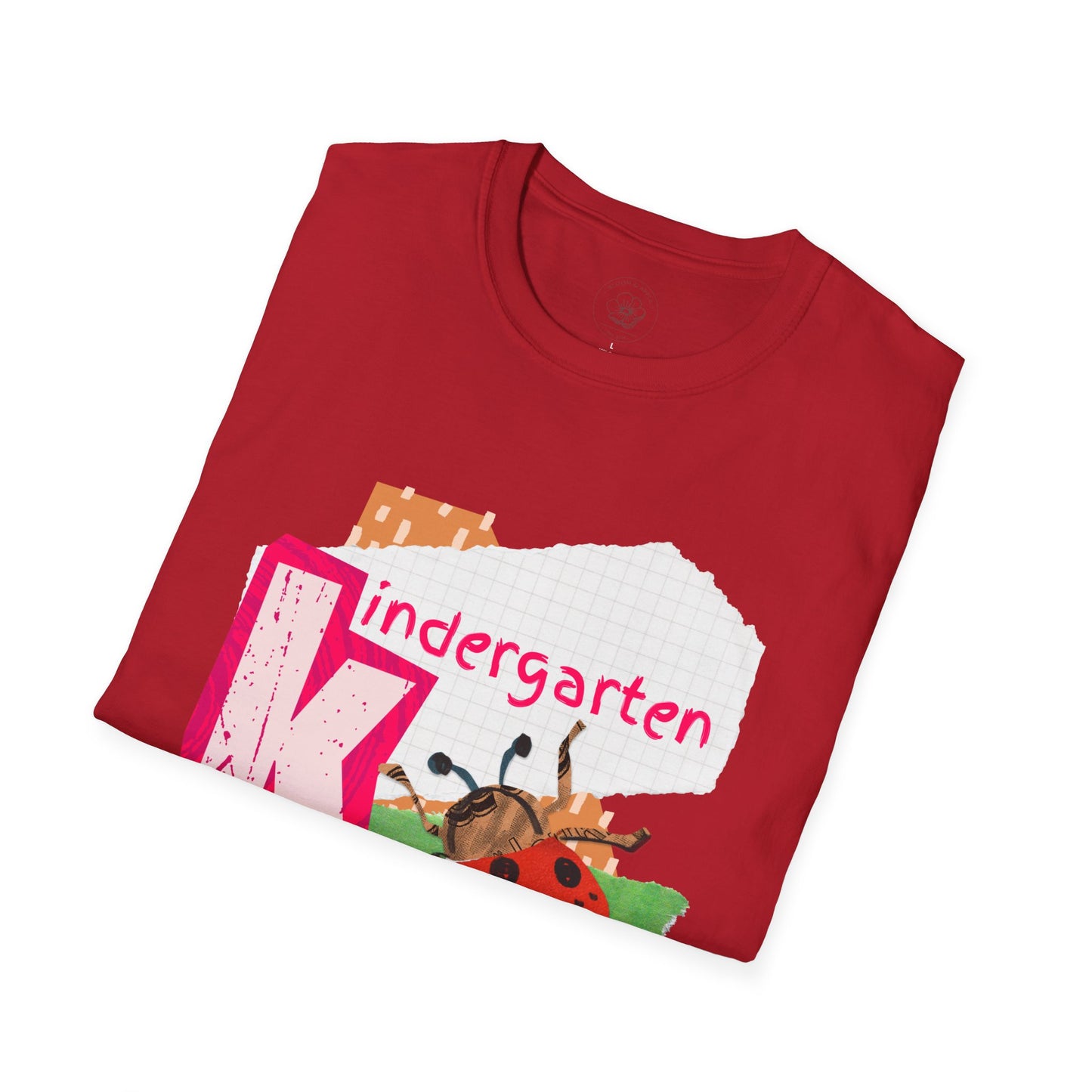 Grade Level Graphic Collage T-Shirt - Kindergarten