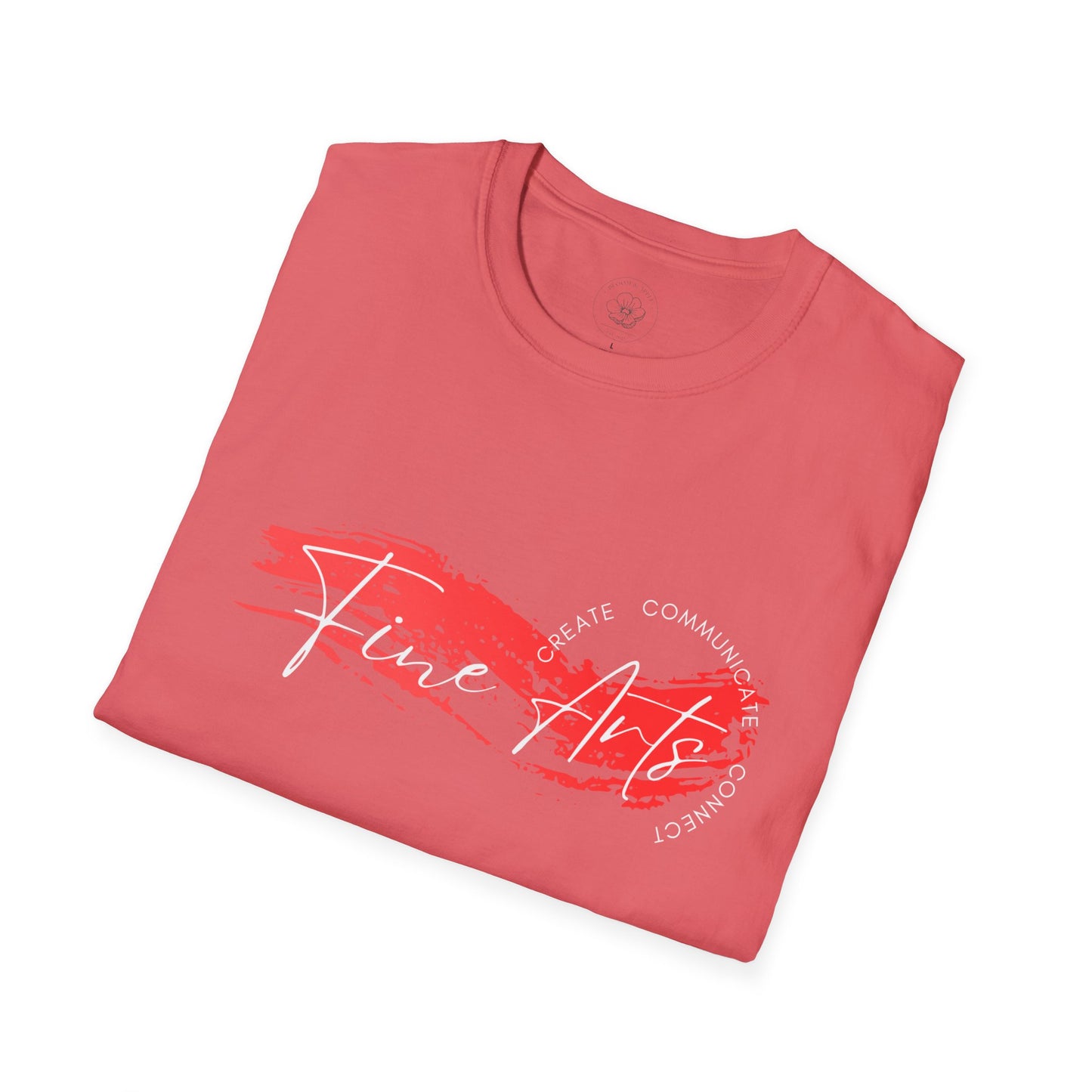 Red Fine Arts Unisex Softstyle T-Shirt