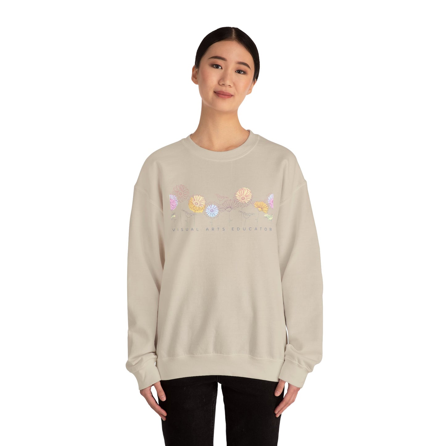 Visual Arts Educator Crewneck Sweatshirt