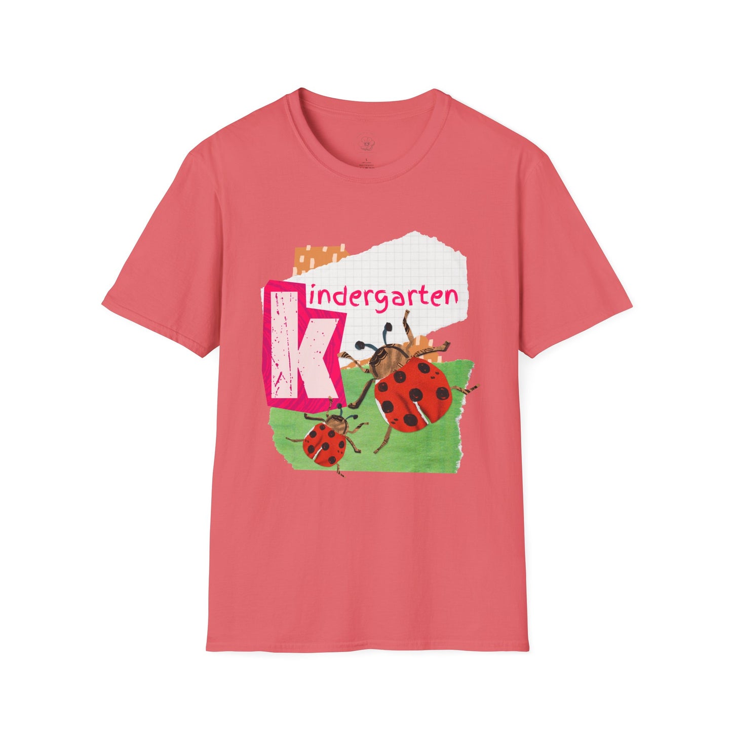 Grade Level Graphic Collage T-Shirt - Kindergarten