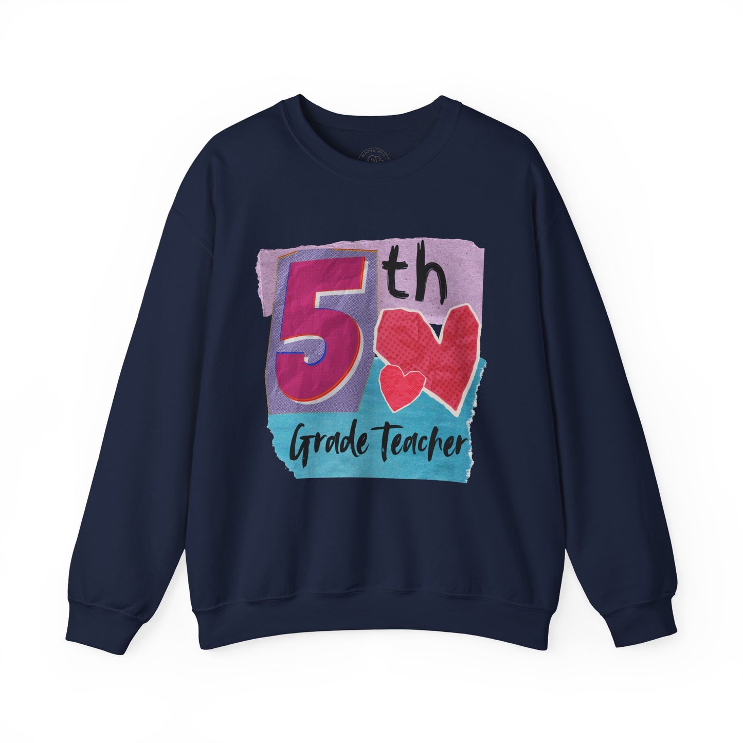 Grade Level Collage Hoodies: 5th Grade