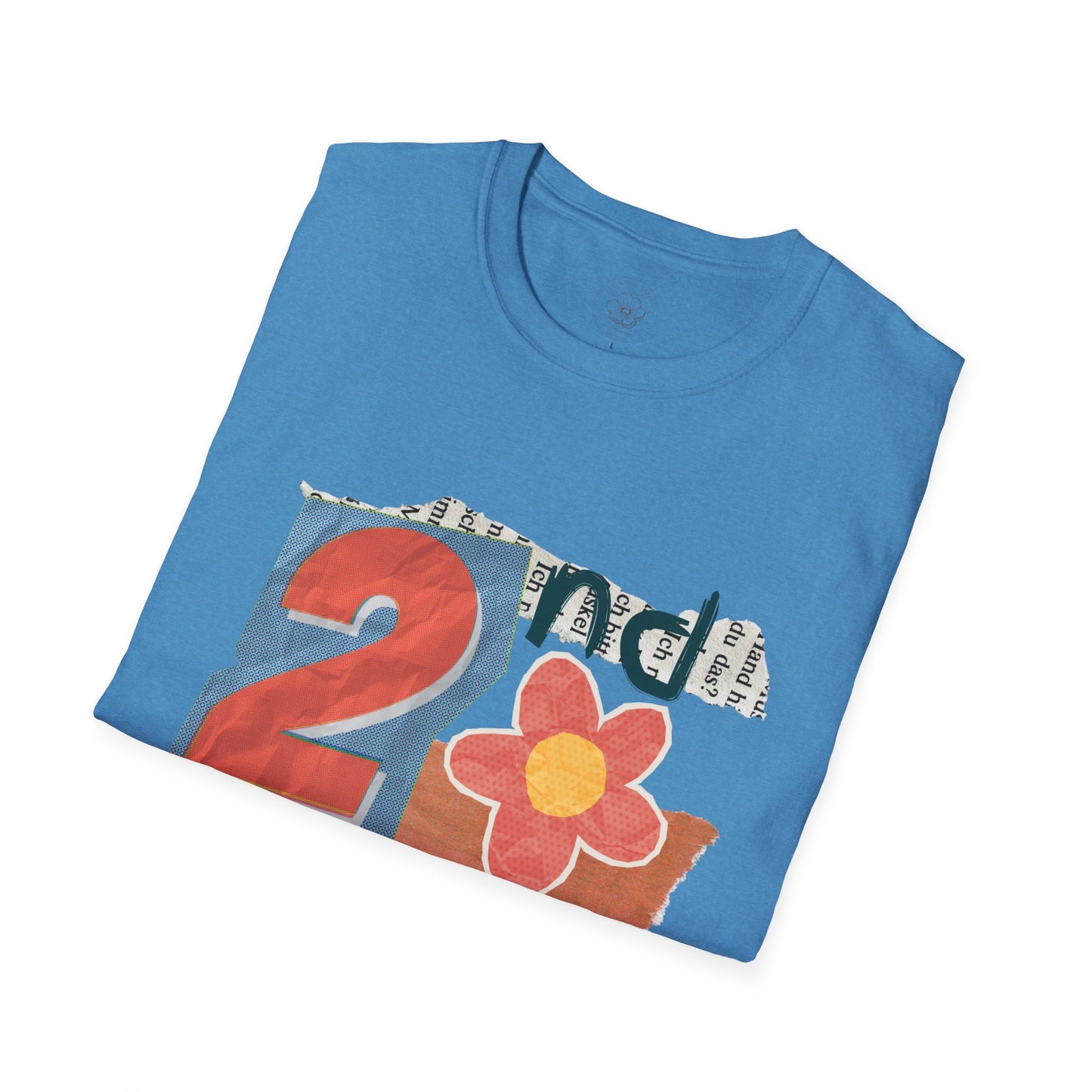 Grade Level Graphic Collage T-Shirt - 2nd Grade