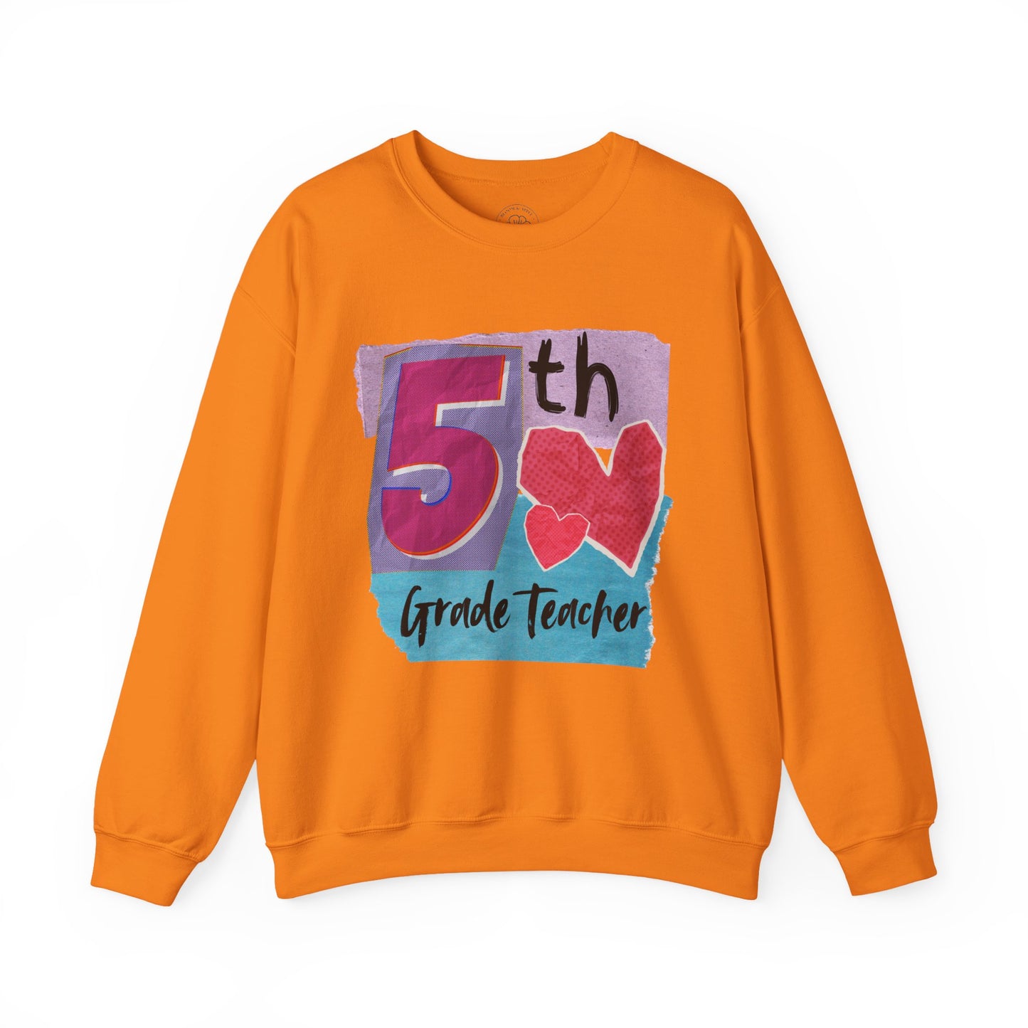 Grade Level Collage Hoodies: 5th Grade