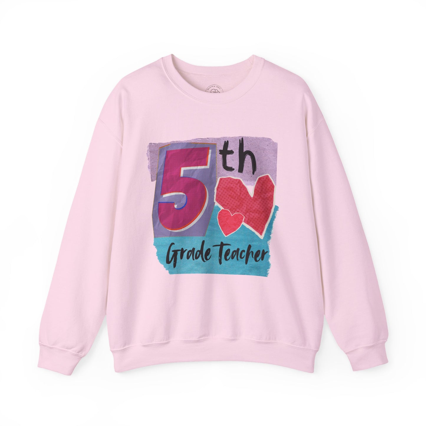 Grade Level Collage Hoodies: 5th Grade
