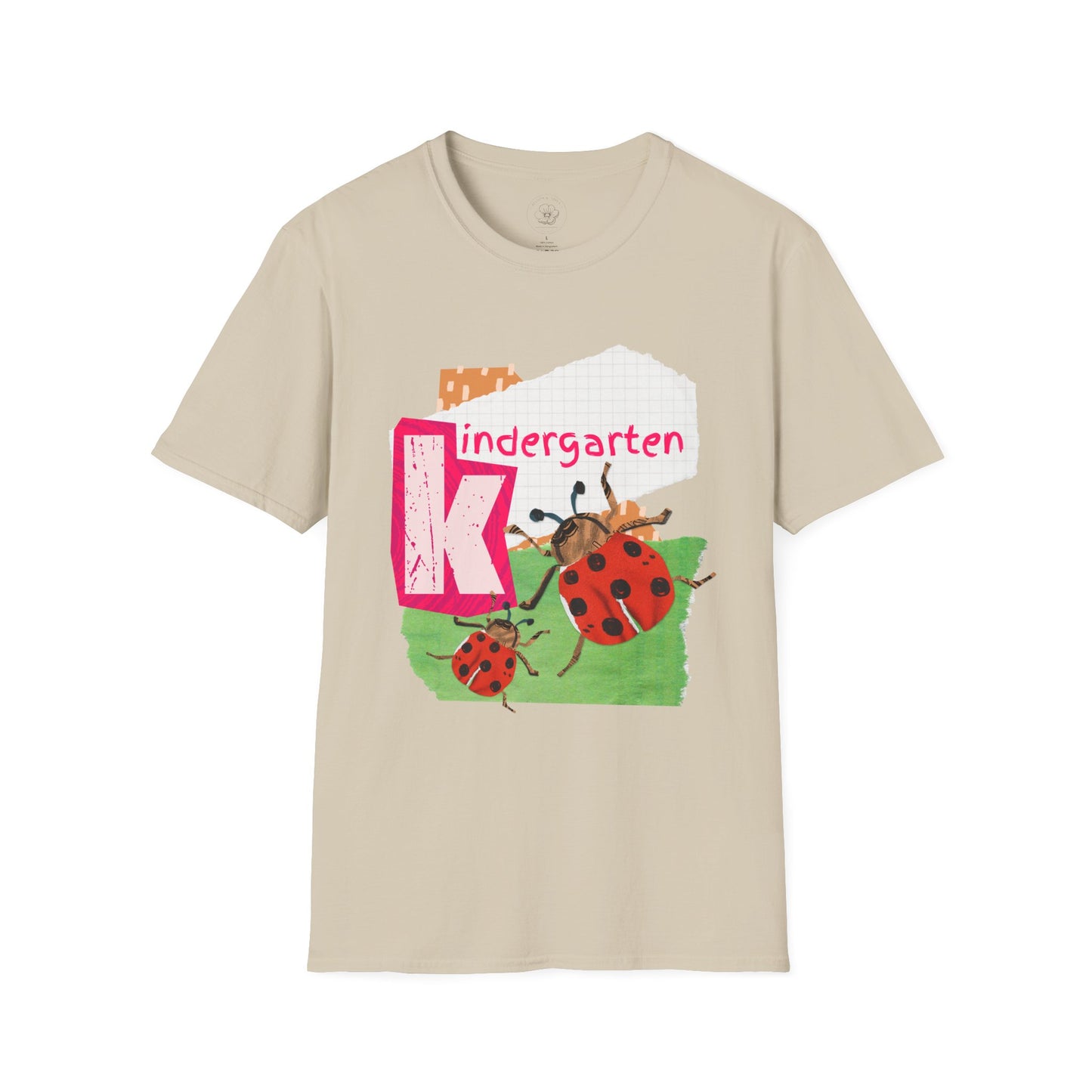 Grade Level Graphic Collage T-Shirt - Kindergarten