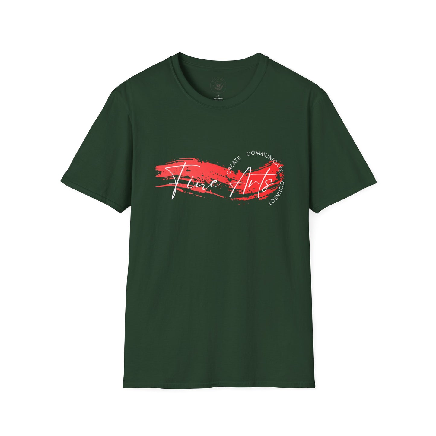 Red Fine Arts Unisex Softstyle T-Shirt