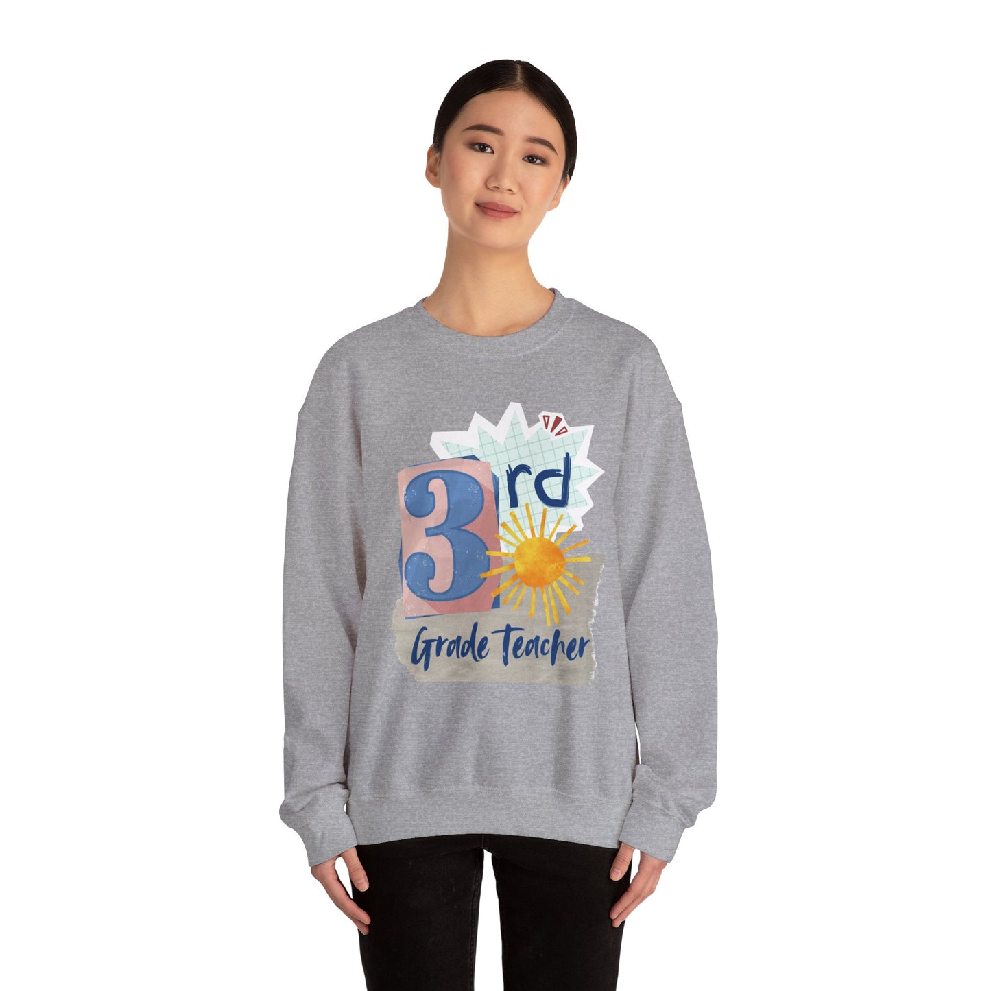 Grade Level Collage Hoodies: 3rd Grade