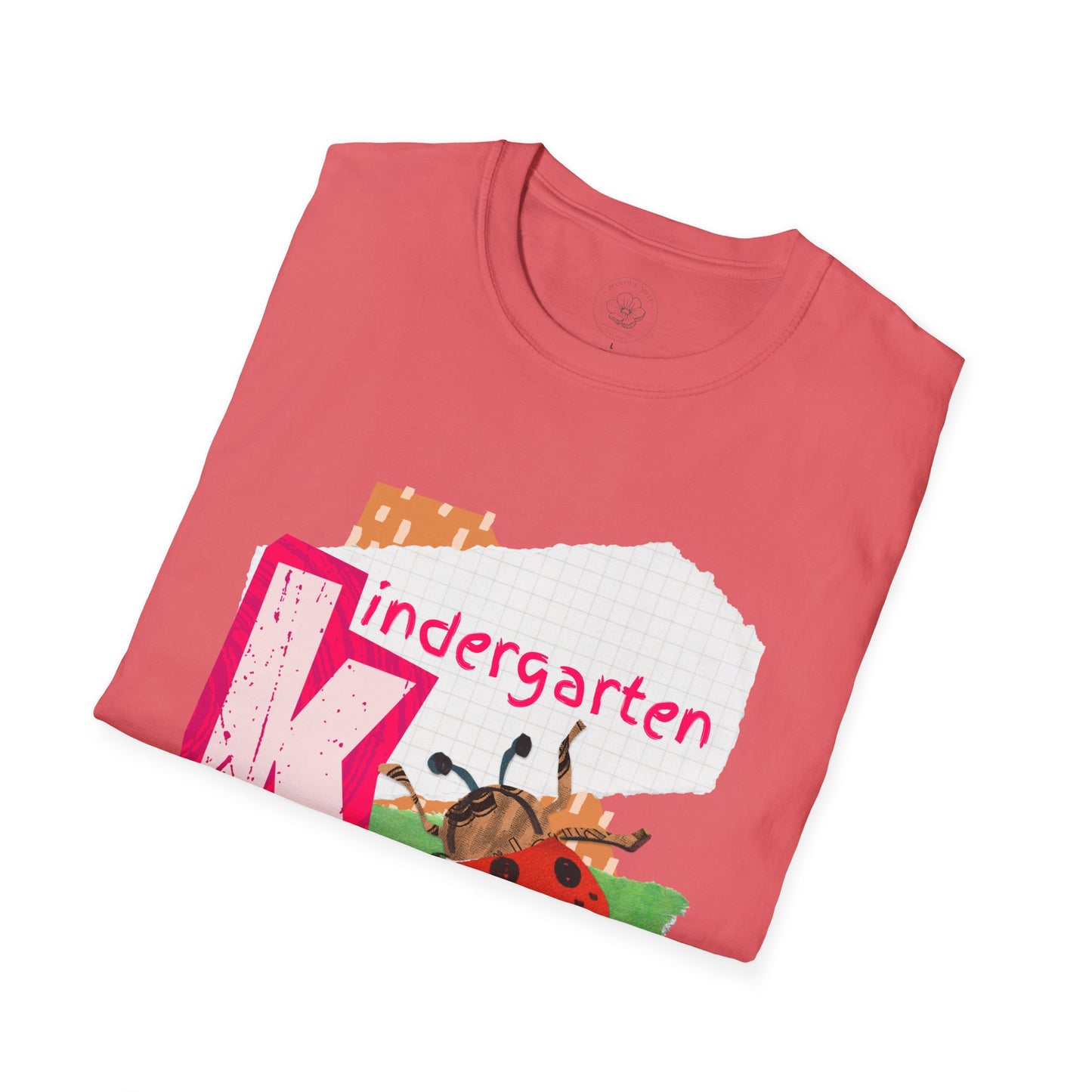 Grade Level Graphic Collage T-Shirt - Kindergarten