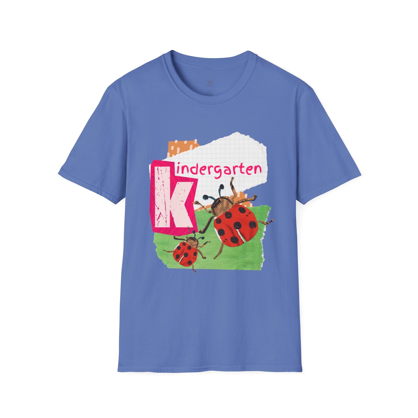 Grade Level Graphic Collage T-Shirt - Kindergarten