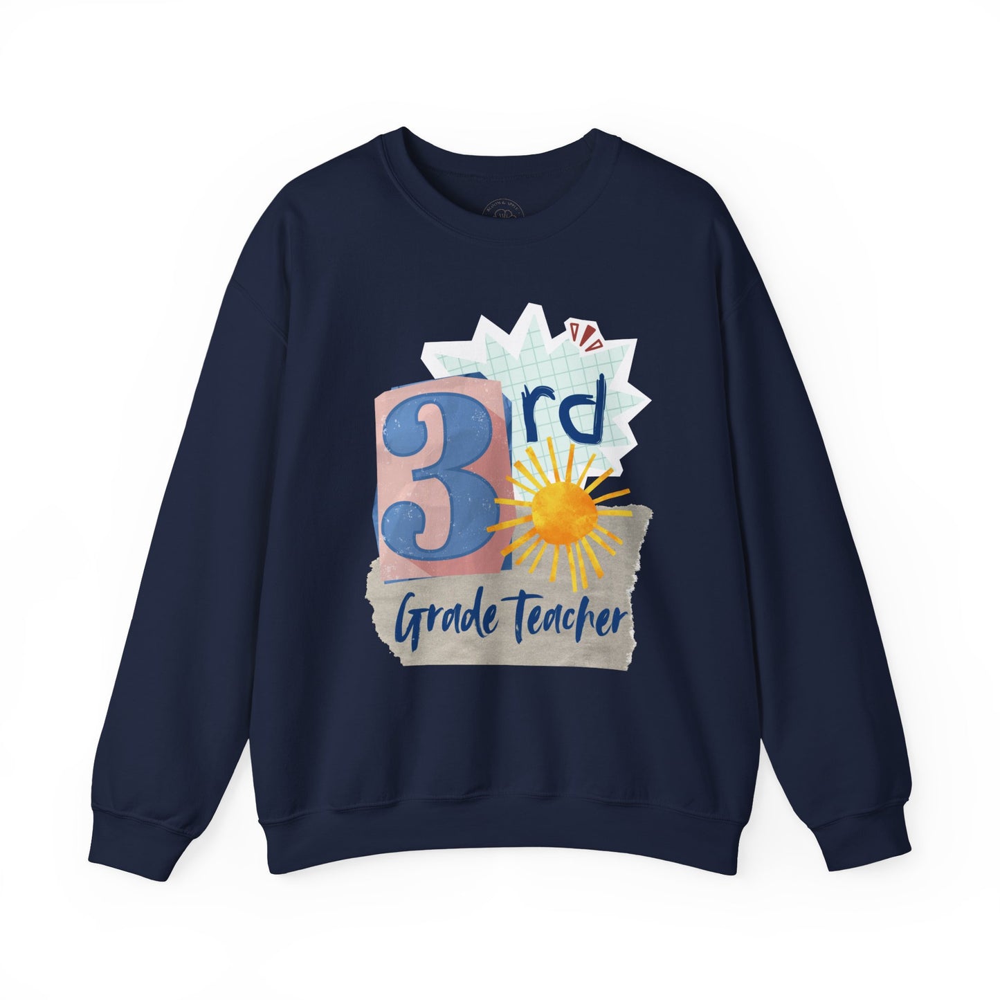 Grade Level Collage Hoodies: 3rd Grade