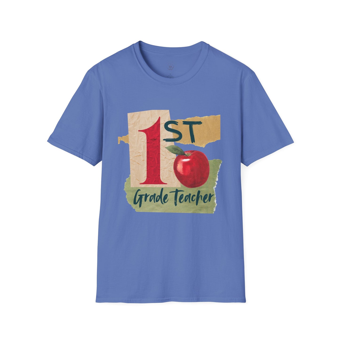 Grade Level Graphic Collage T-Shirt - 1st Grade