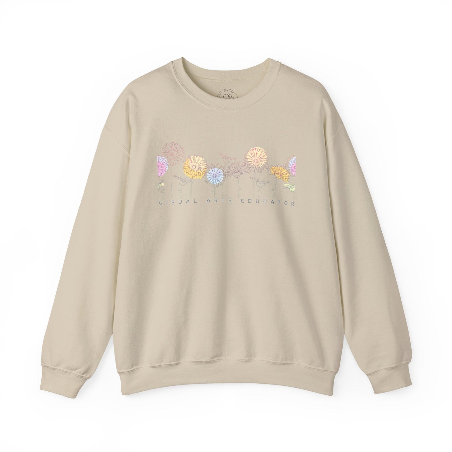 Visual Arts Educator Crewneck Sweatshirt