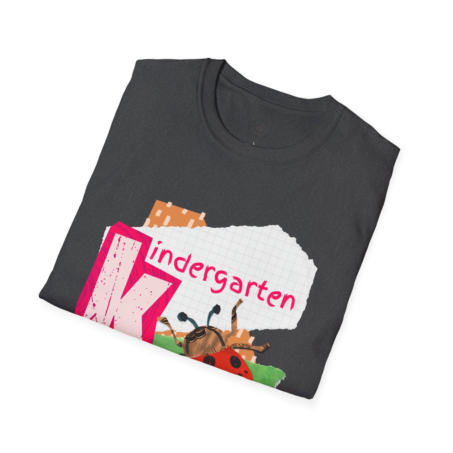 Grade Level Graphic Collage T-Shirt - Kindergarten