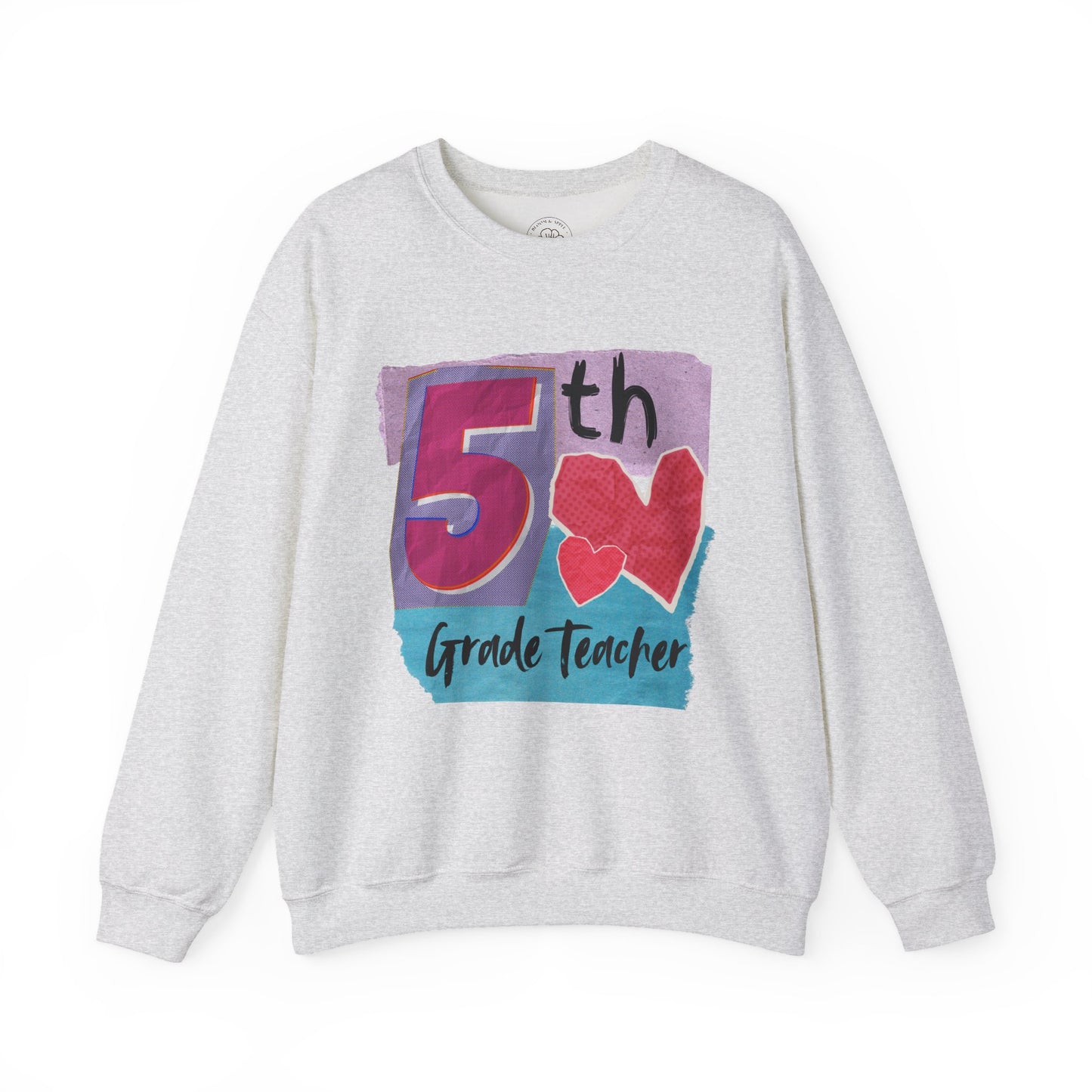 Grade Level Collage Hoodies: 5th Grade