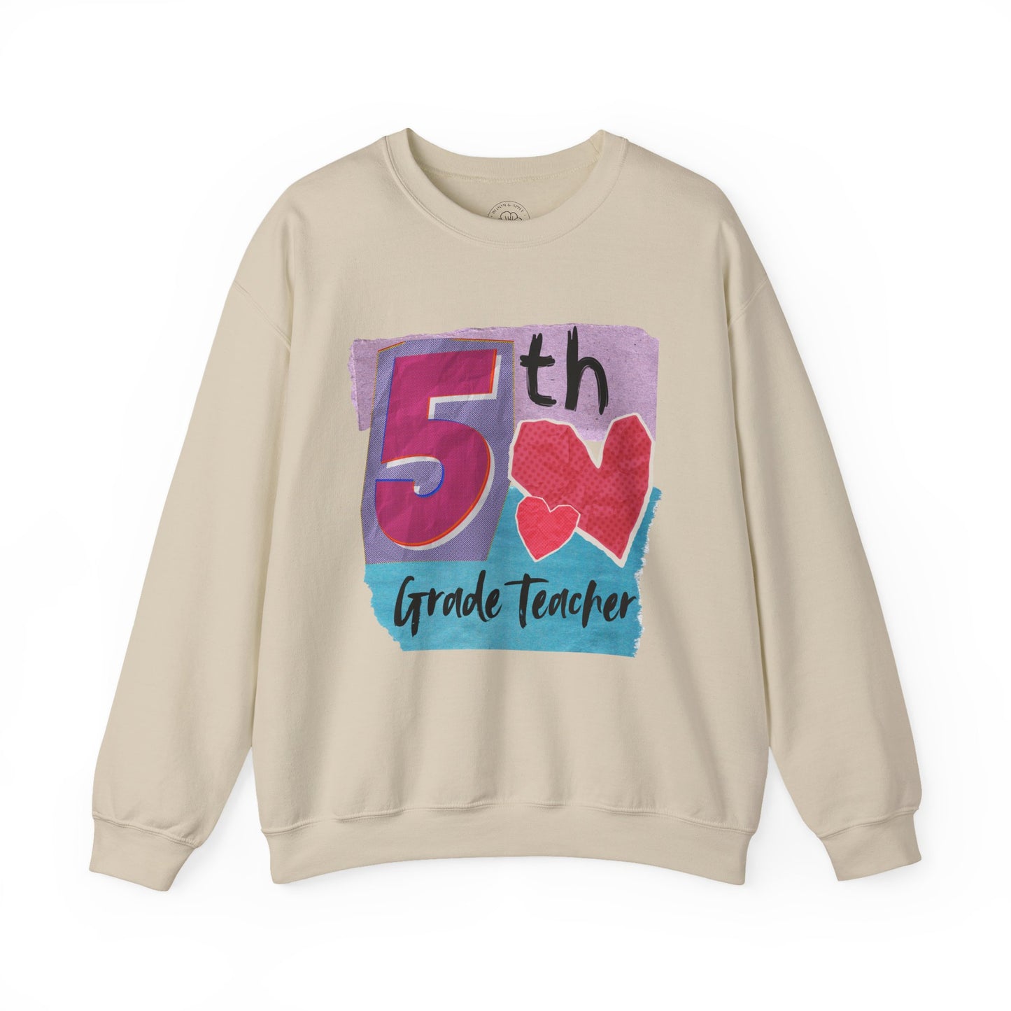 Grade Level Collage Hoodies: 5th Grade