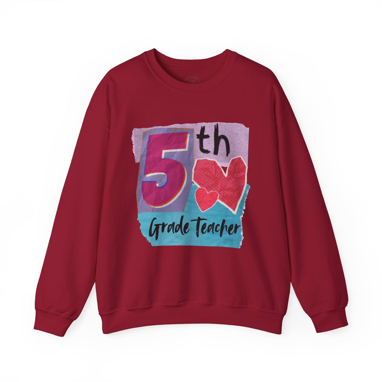 Grade Level Collage Hoodies: 5th Grade