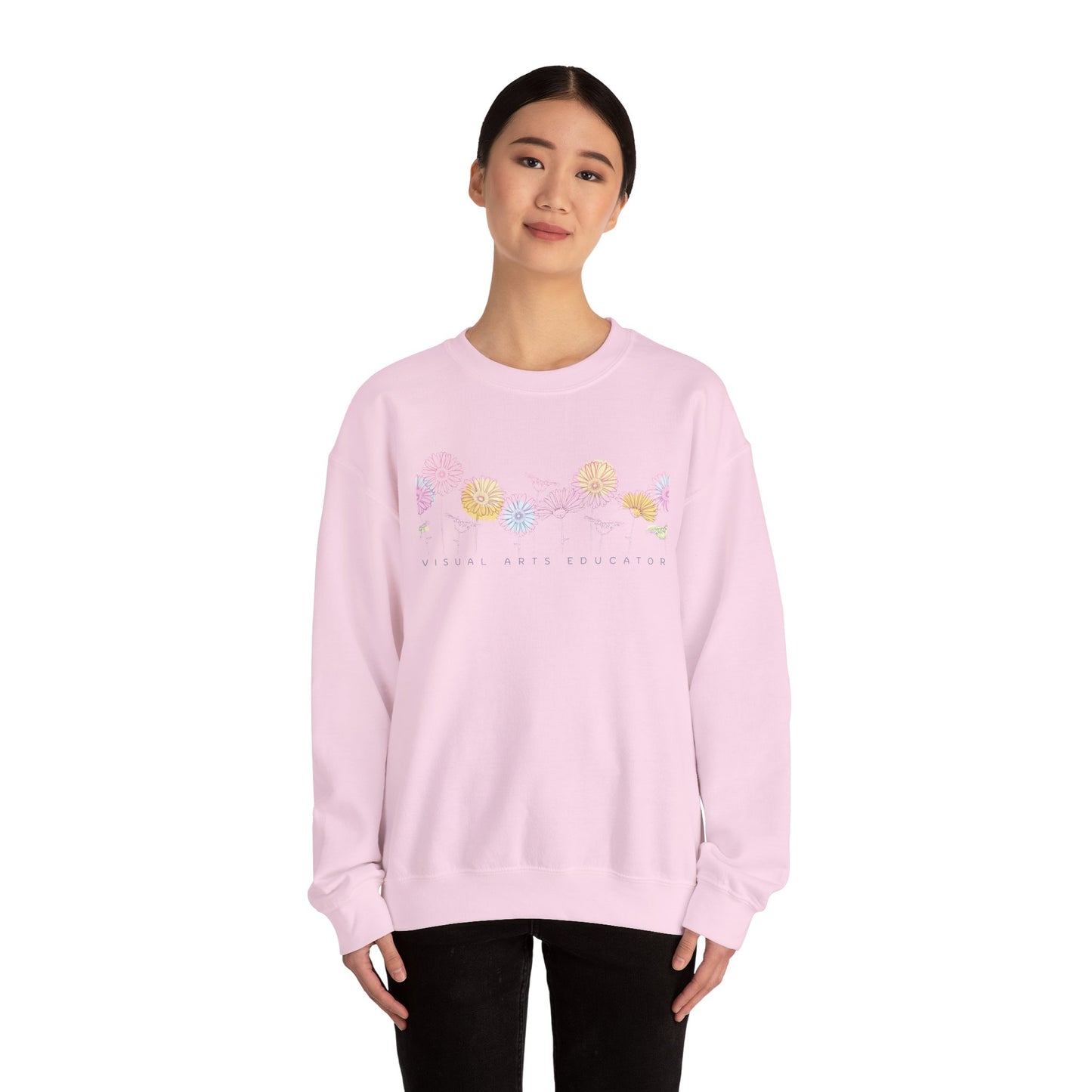 Visual Arts Educator Crewneck Sweatshirt